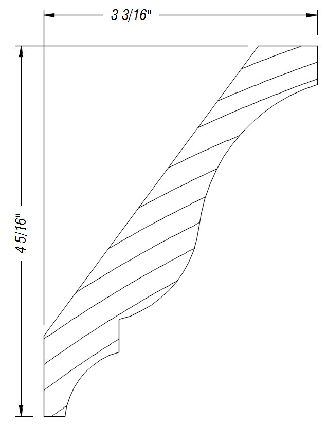 BM361   4 5/16' x 3 3/16"