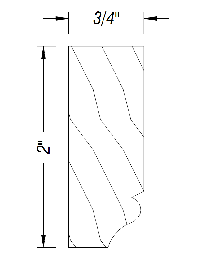 BM19   2" x 3/4"