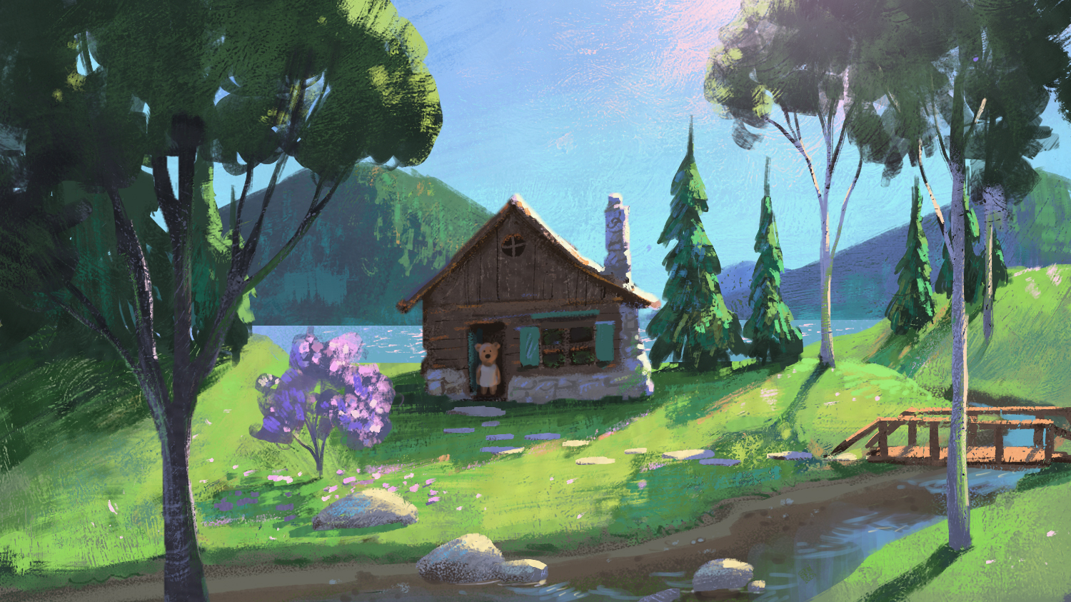 Short film, color key