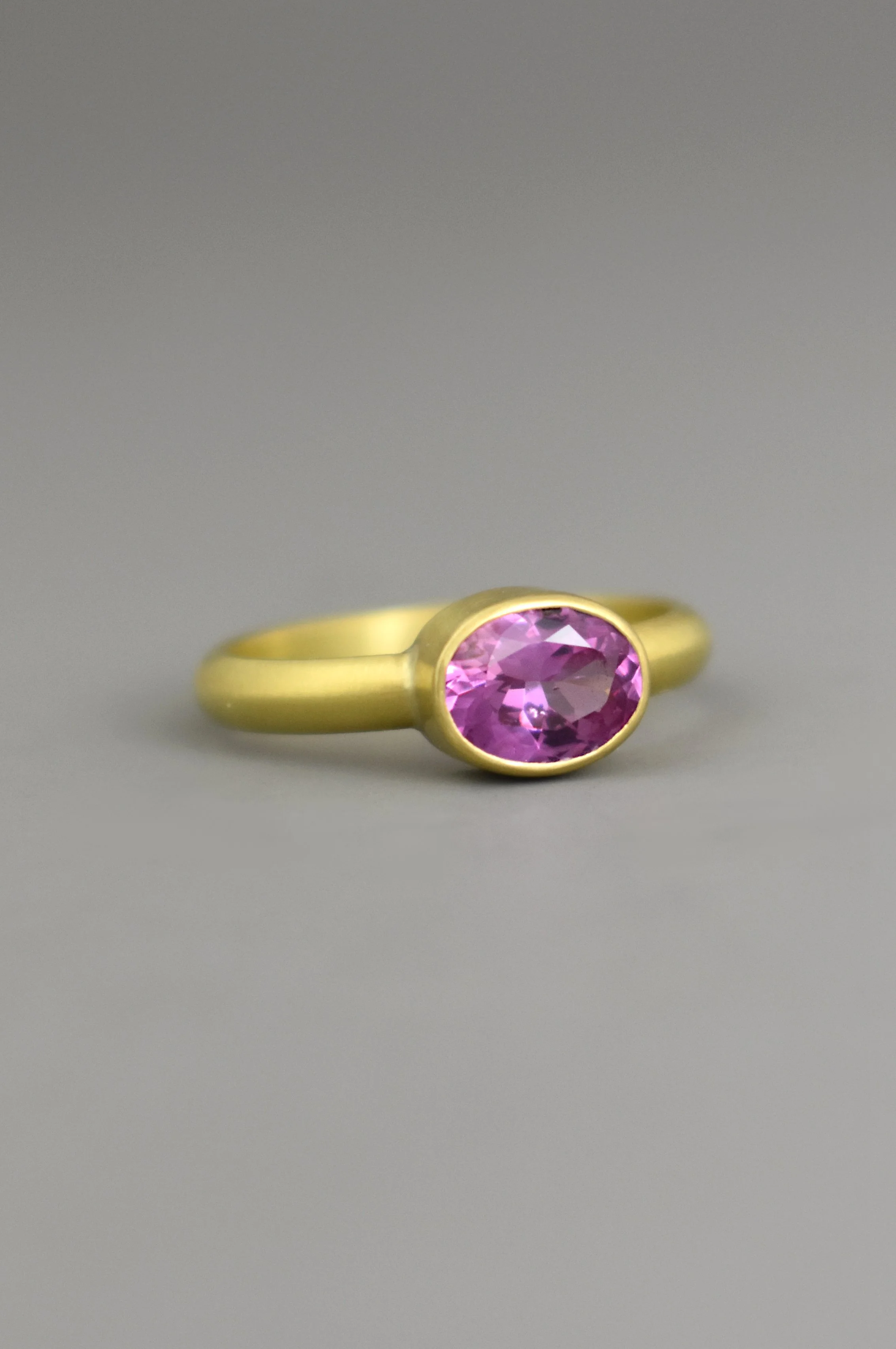 18K Gold Plated Classic Stackable Pae 7 Ring Set