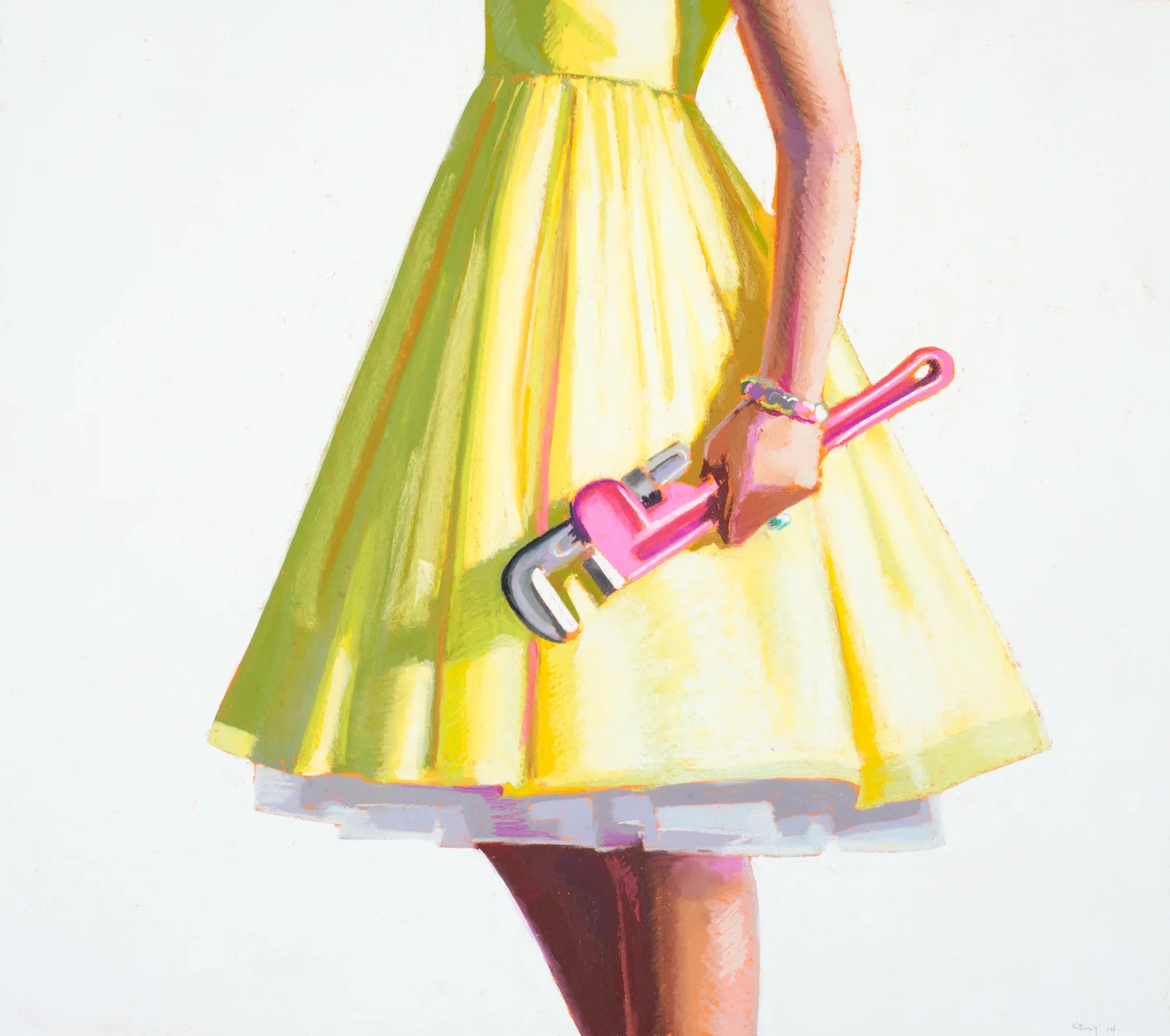 Pink Wrench Study, 2013