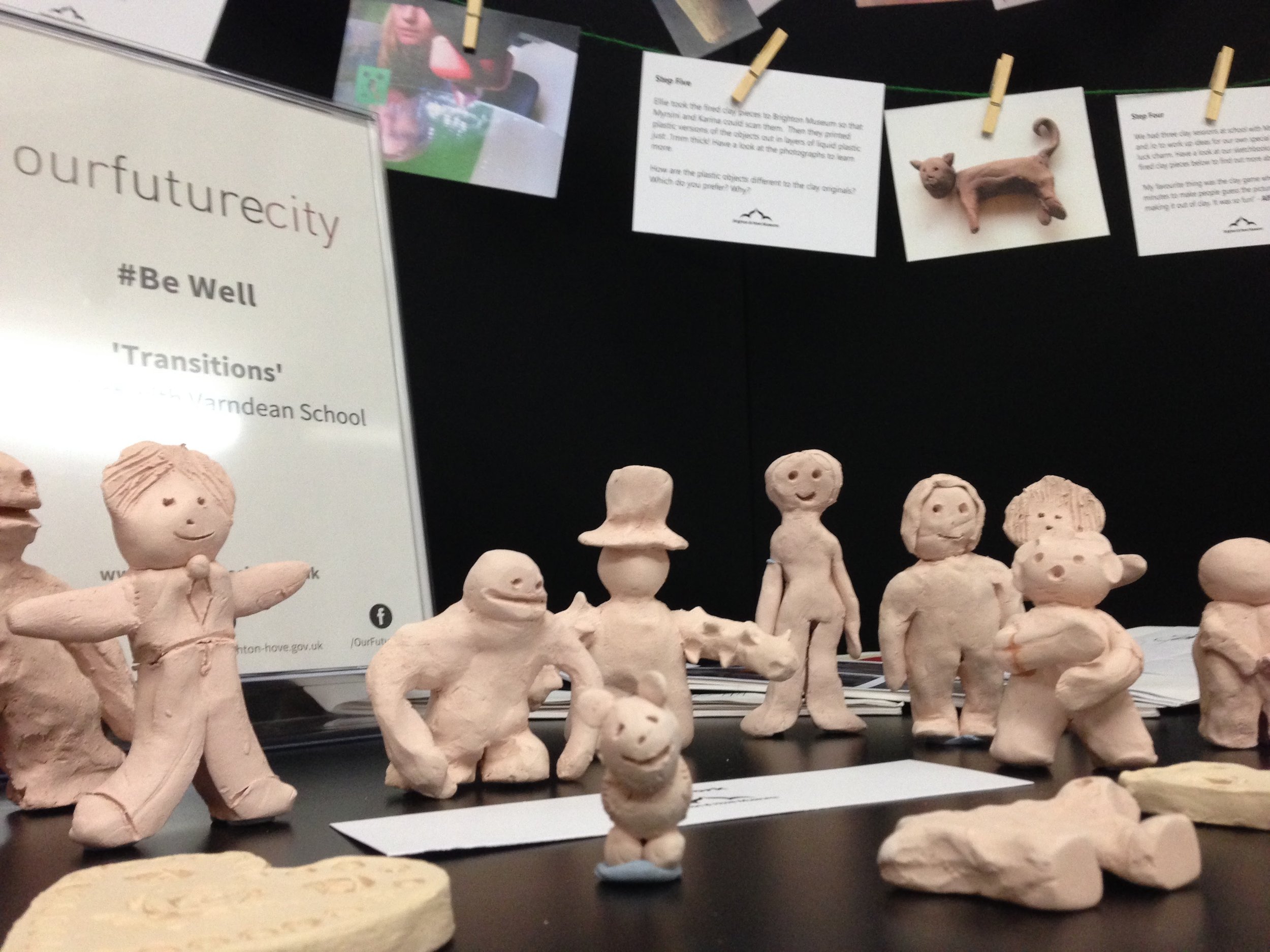 Our Future City BeWell project with Varndean School - 'Transitions'