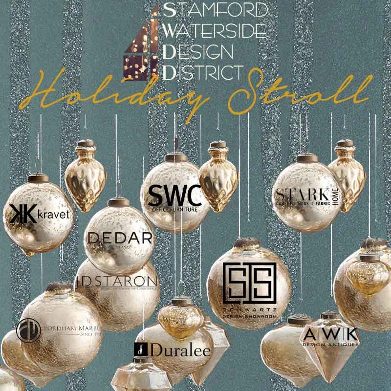 Stamford Waterside Design District's First Holiday Stroll!