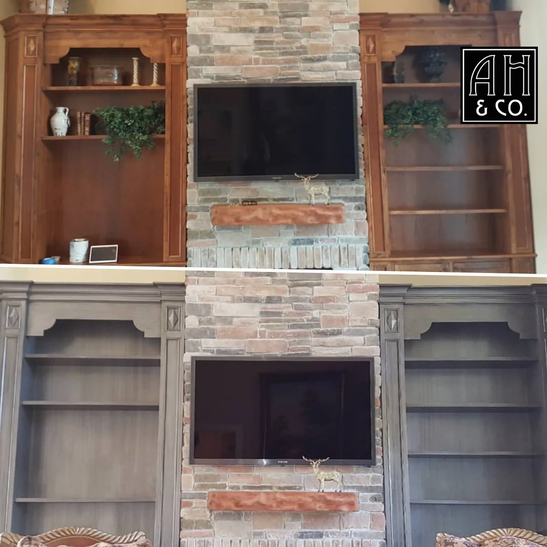 PEWTER METALLIC CABINETS