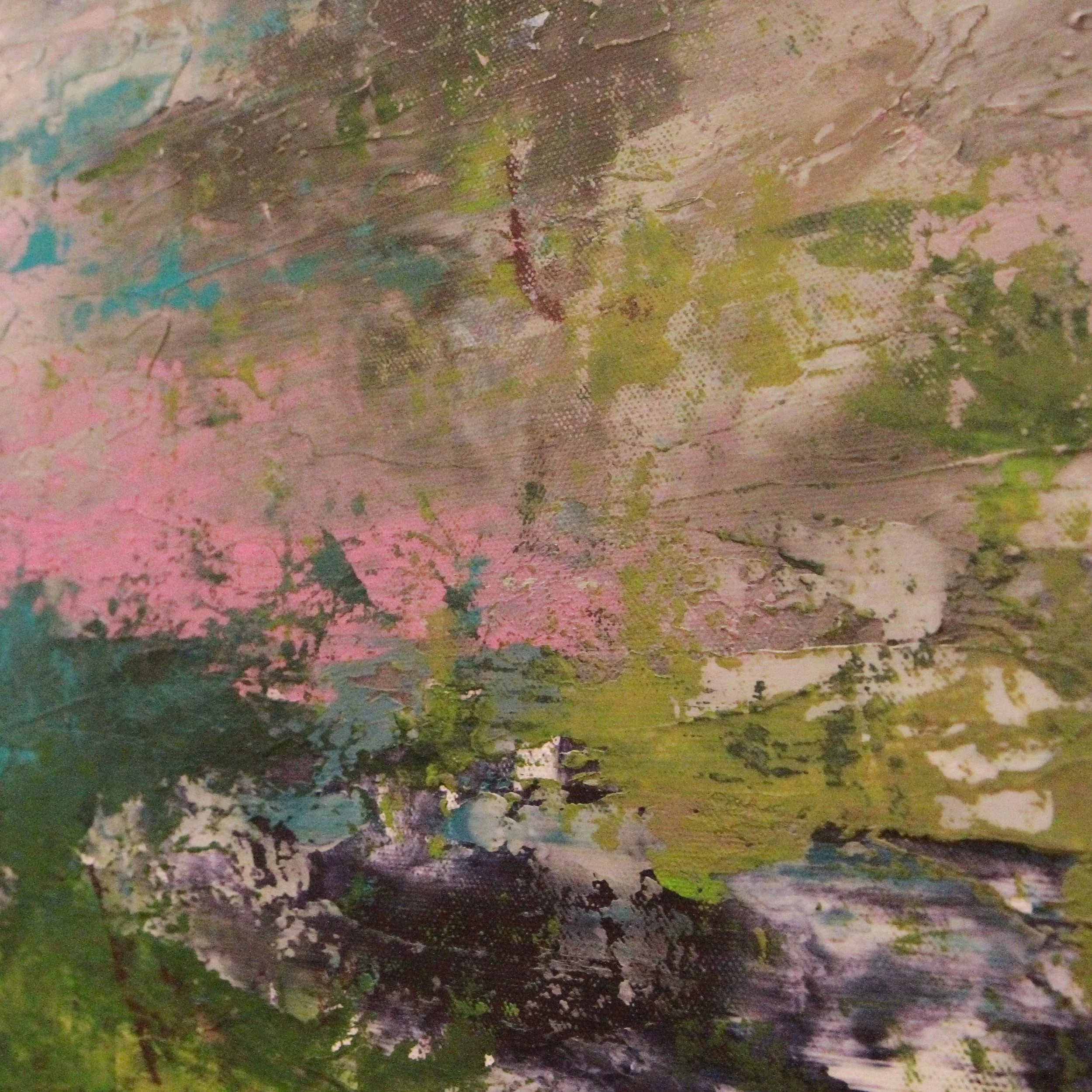 Detail: Multi-Color Textured Canvas