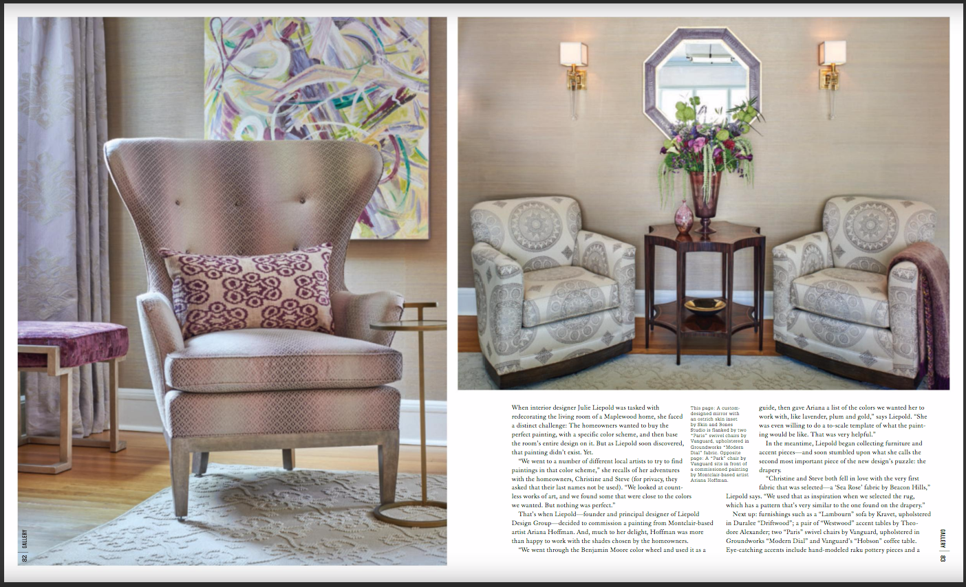 Gallery Magazine Article Spring 2018