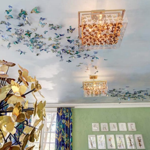 "GRACE'S GARDEN ROOM" DIMENSIONAL CEILING