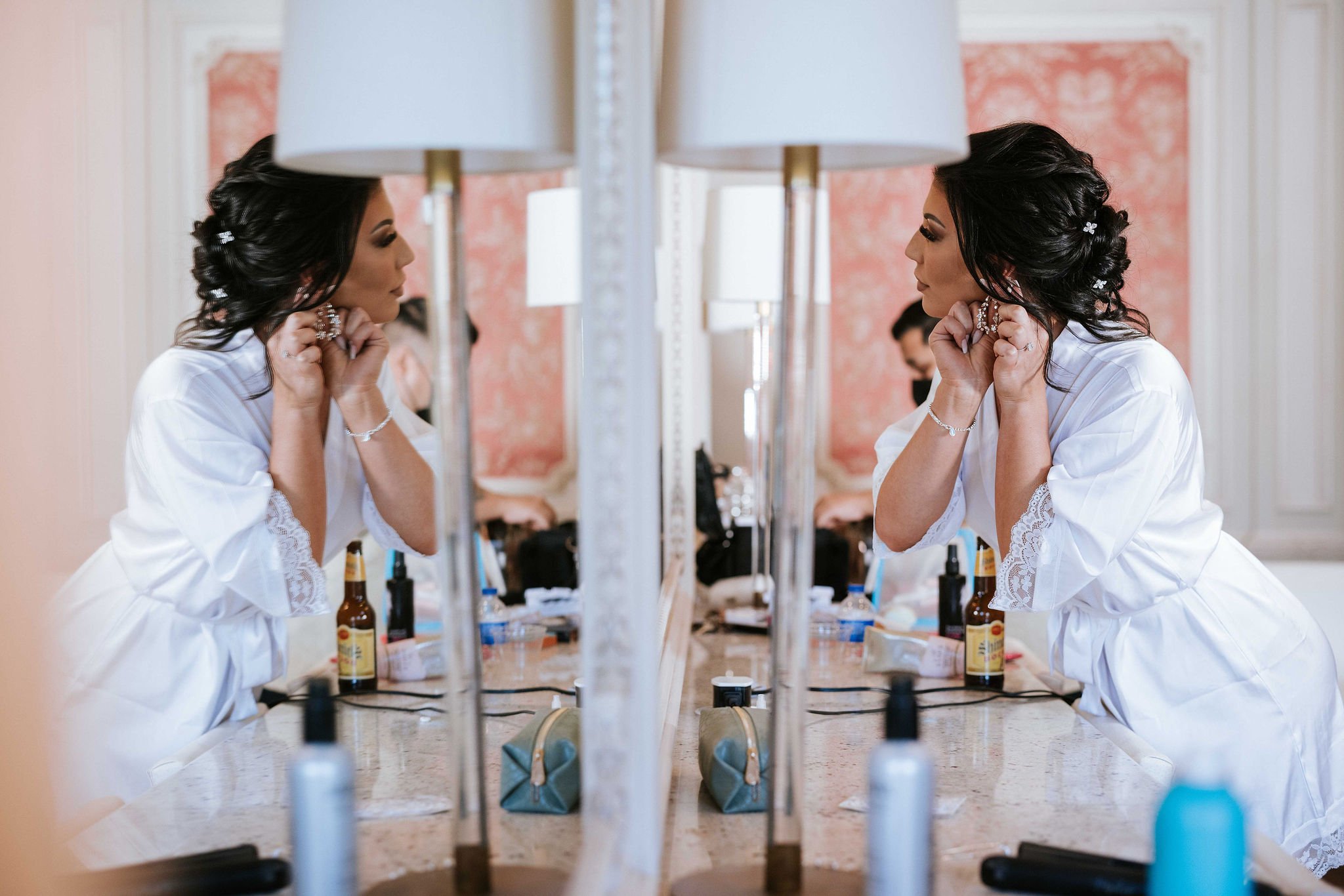 The olana Wedding - bride - mirror - reflection.jpg