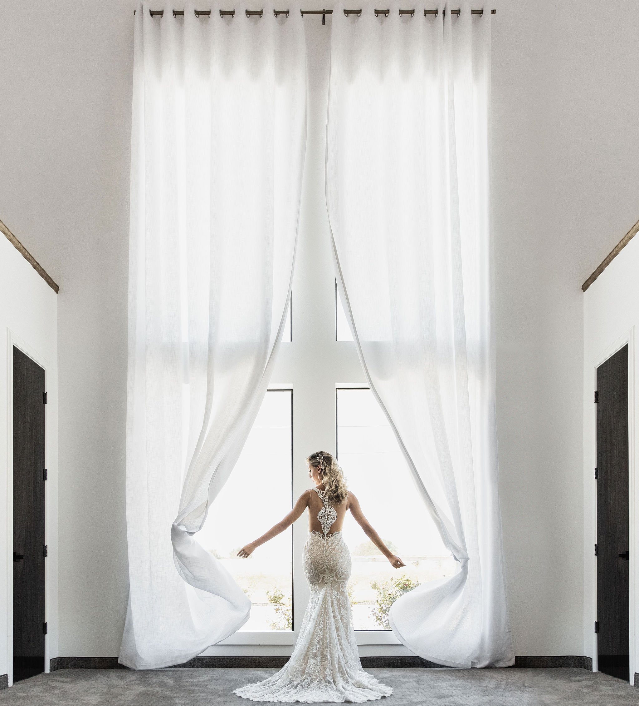 The hamptons wedding - bride - curtains.jpg