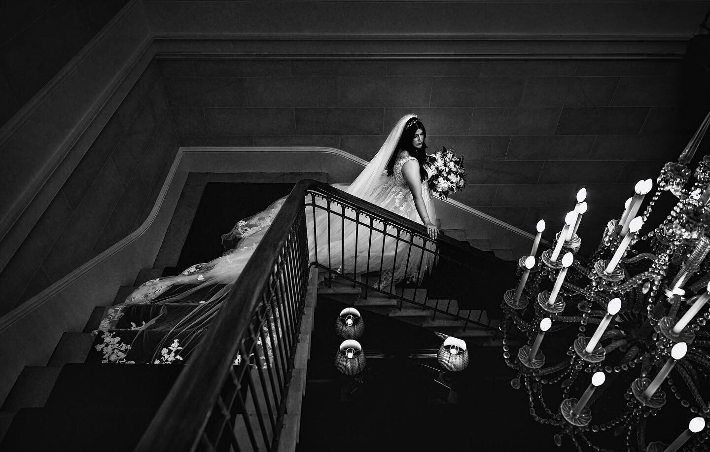 Capturing the timeless elegance as she descends towards forever. 💍✨

Welcome to 2024! Hope everyone had a Happy New Year! Let&rsquo;s kick 2024&rsquo;s ass and create breathtaking images!

#DFWWeddings #DallasBrides #FortWorthWeddings #TexasBride #D