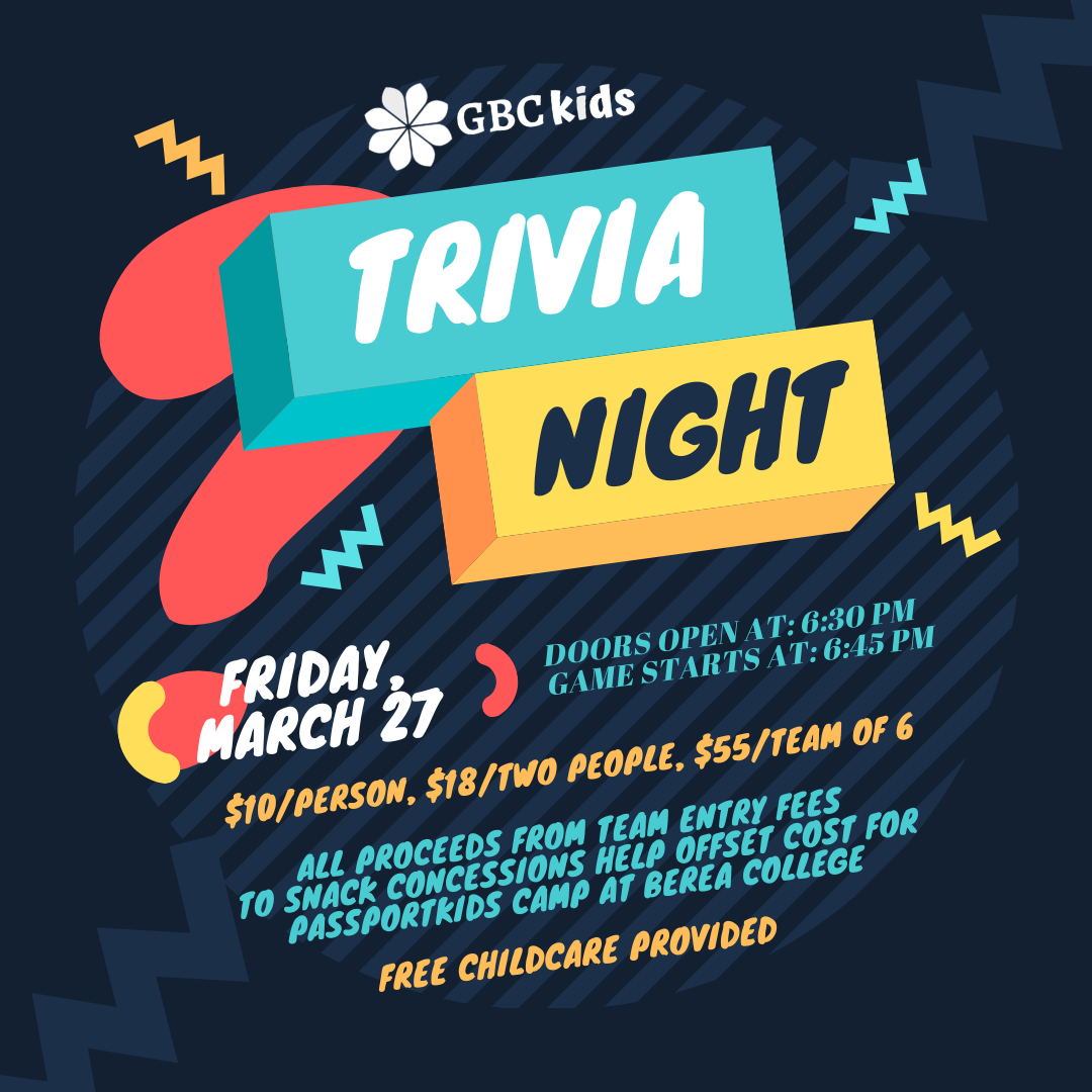 Trivia Night Kids Fundraiser