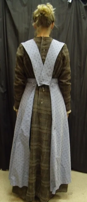  First fabric fitting back view. 