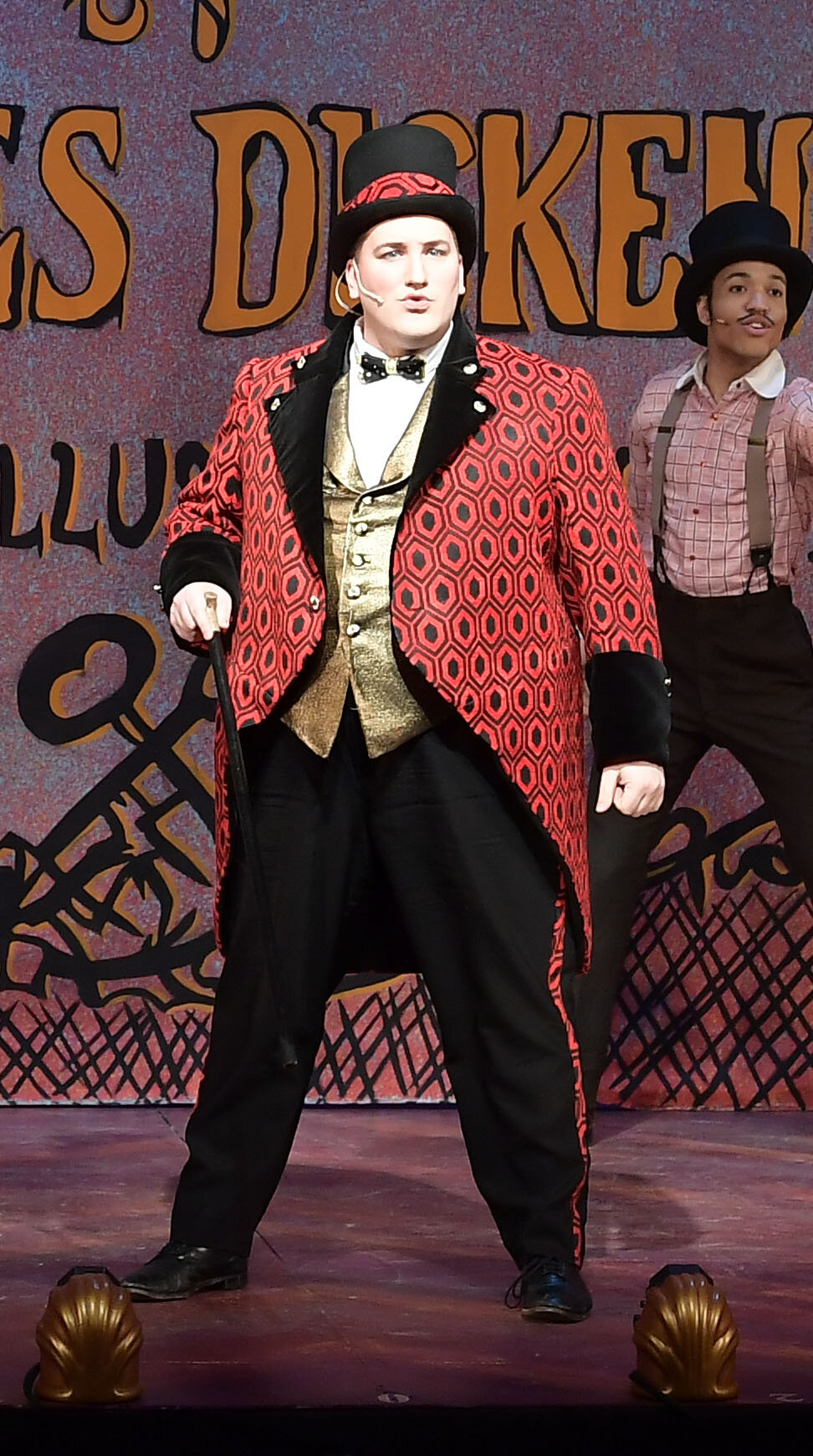  This is a three piece suit that I patterned and tailored for the character the Chairman in  The Mystery of Edwin Drood.   Photograph by Kent State University.  This particular suit was such a specific need and for an actor who was an atypical size t