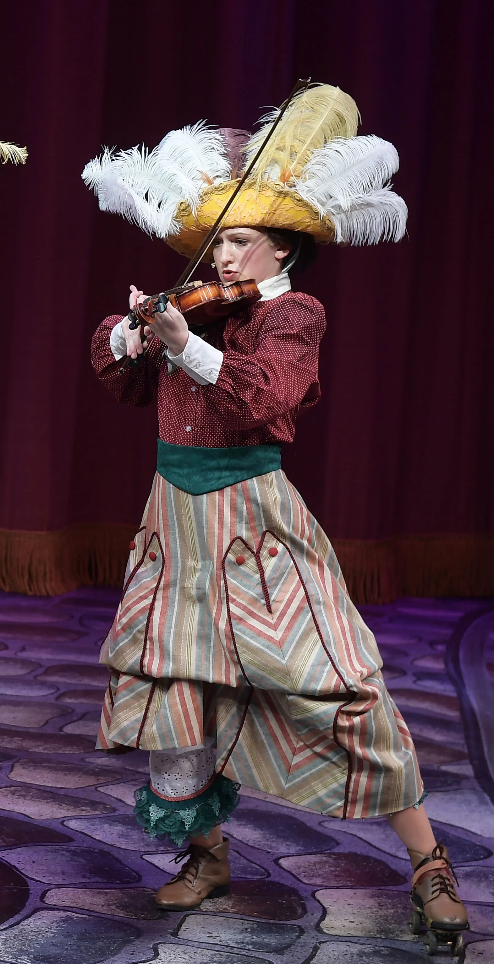  The bustling of the skirt in Act II. Photograph by Porthouse Theatre. 