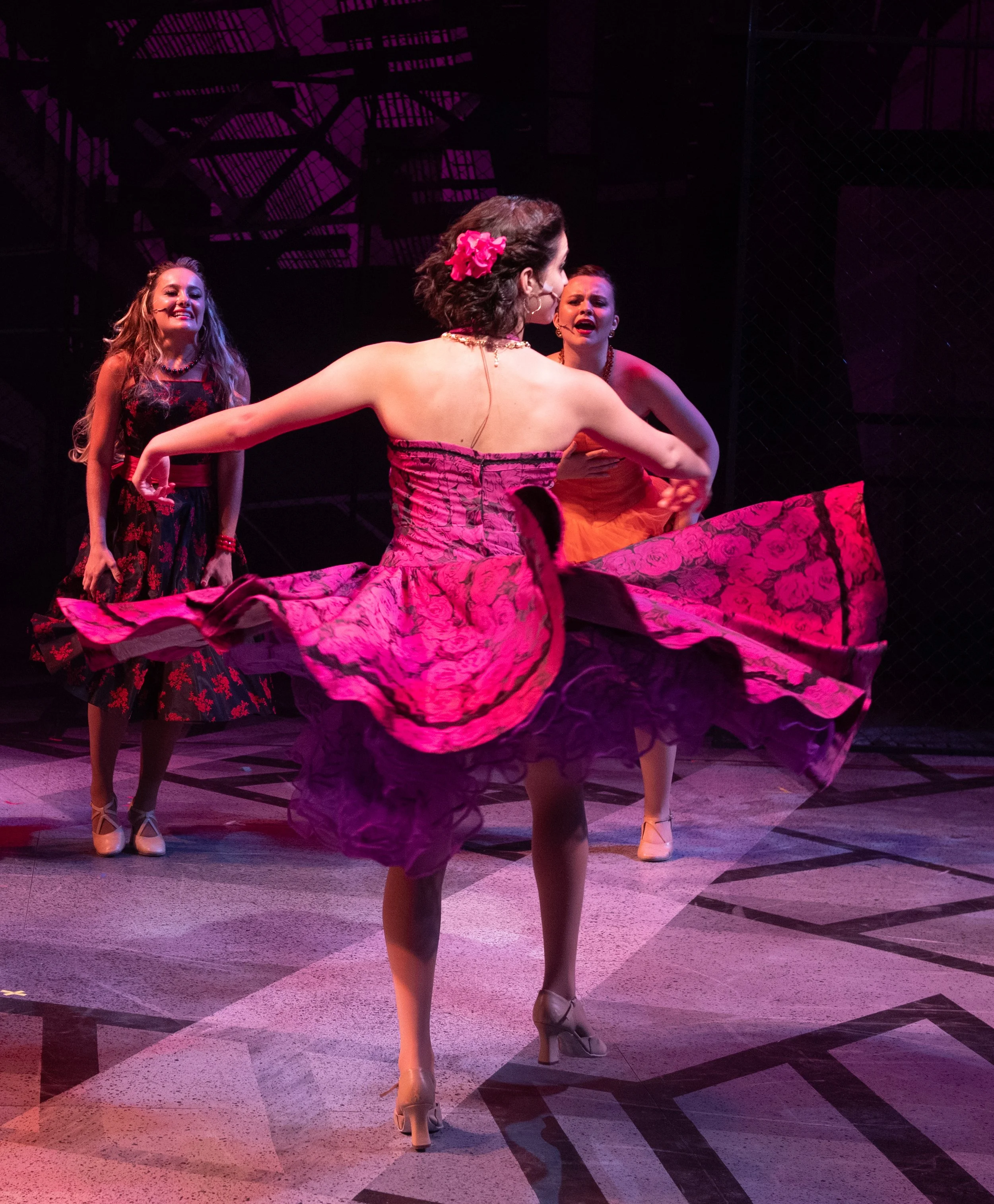 anita's purple dress west side story One Iconic Look: Rita Moreno's Lavender Dress in West Side Story (1961)
