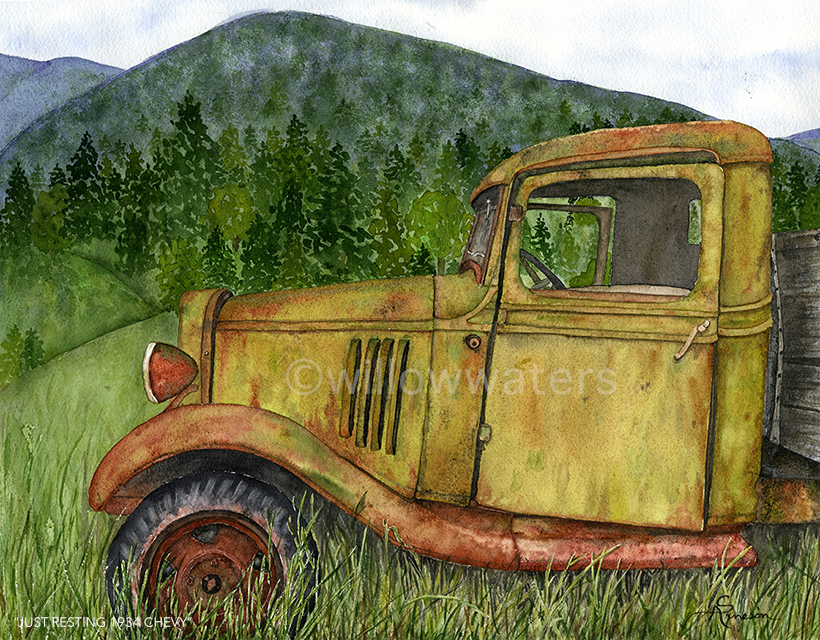 Just Resting  1934 Chevy