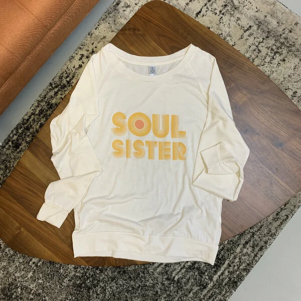 SoulSisterShirtOnTable600.jpg