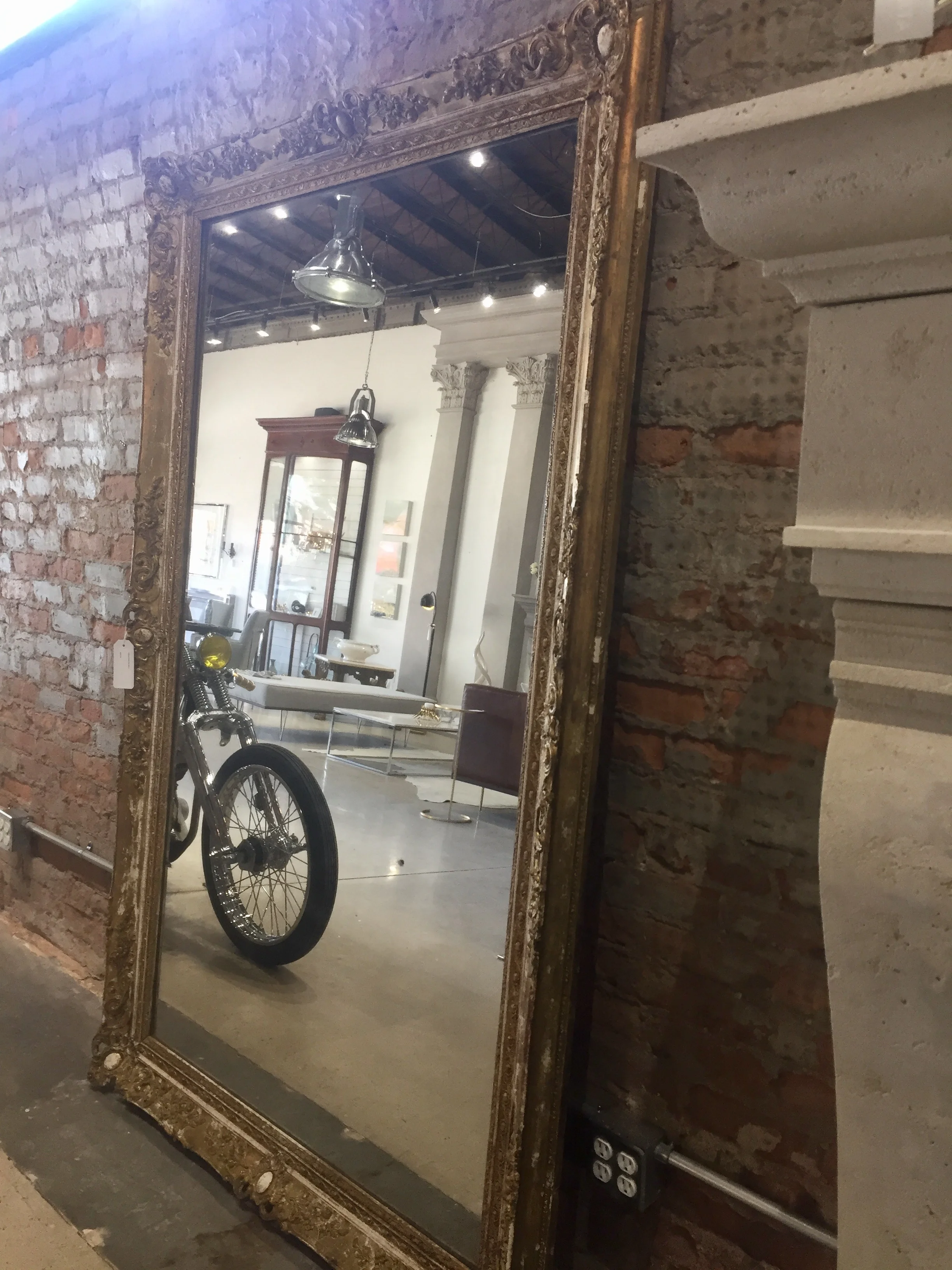 Antique French Mirror