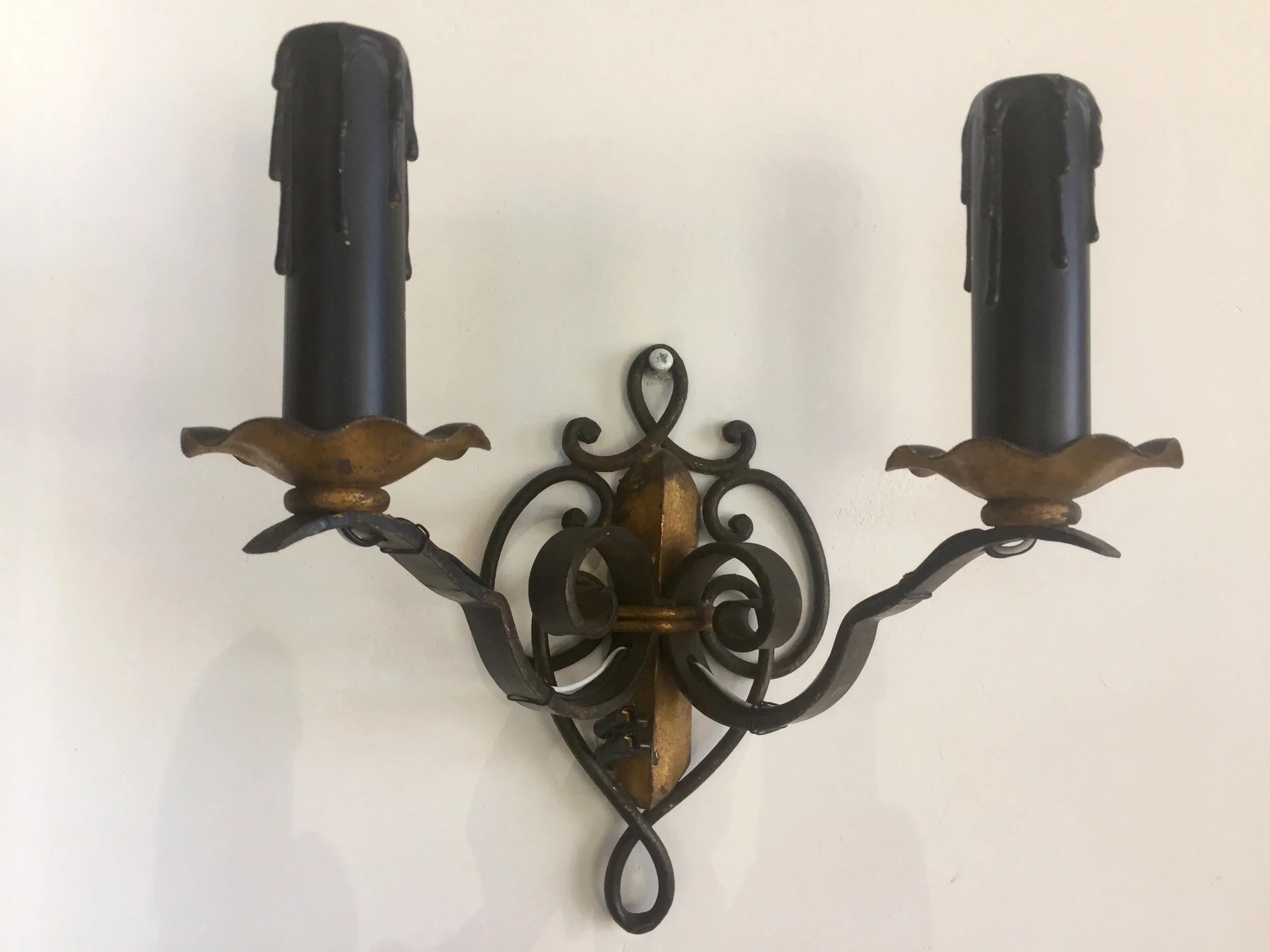 Pair of Antique French Sconces 
