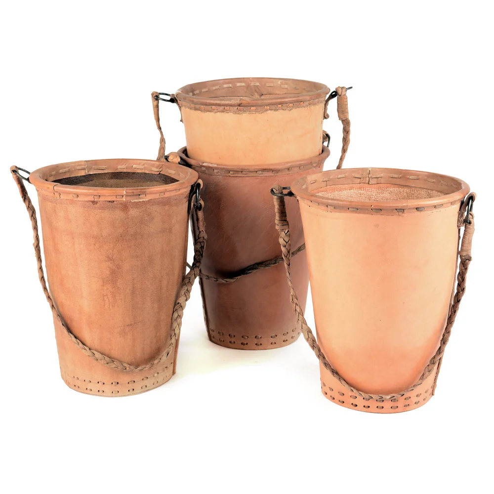 LEATHER BUCKET