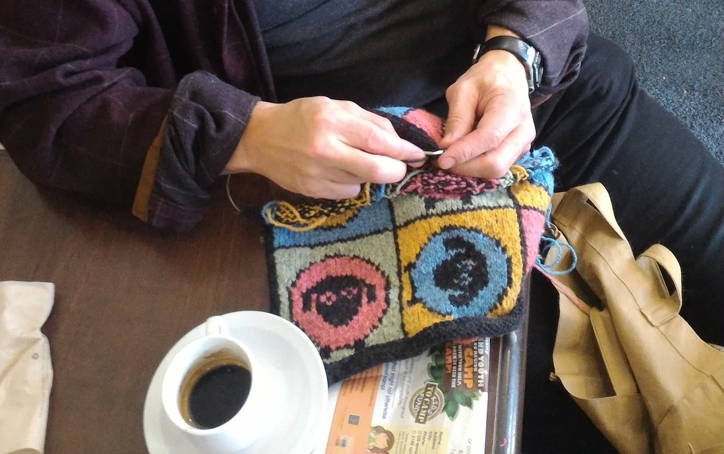 Local Knitting: Me and Topsy Farms