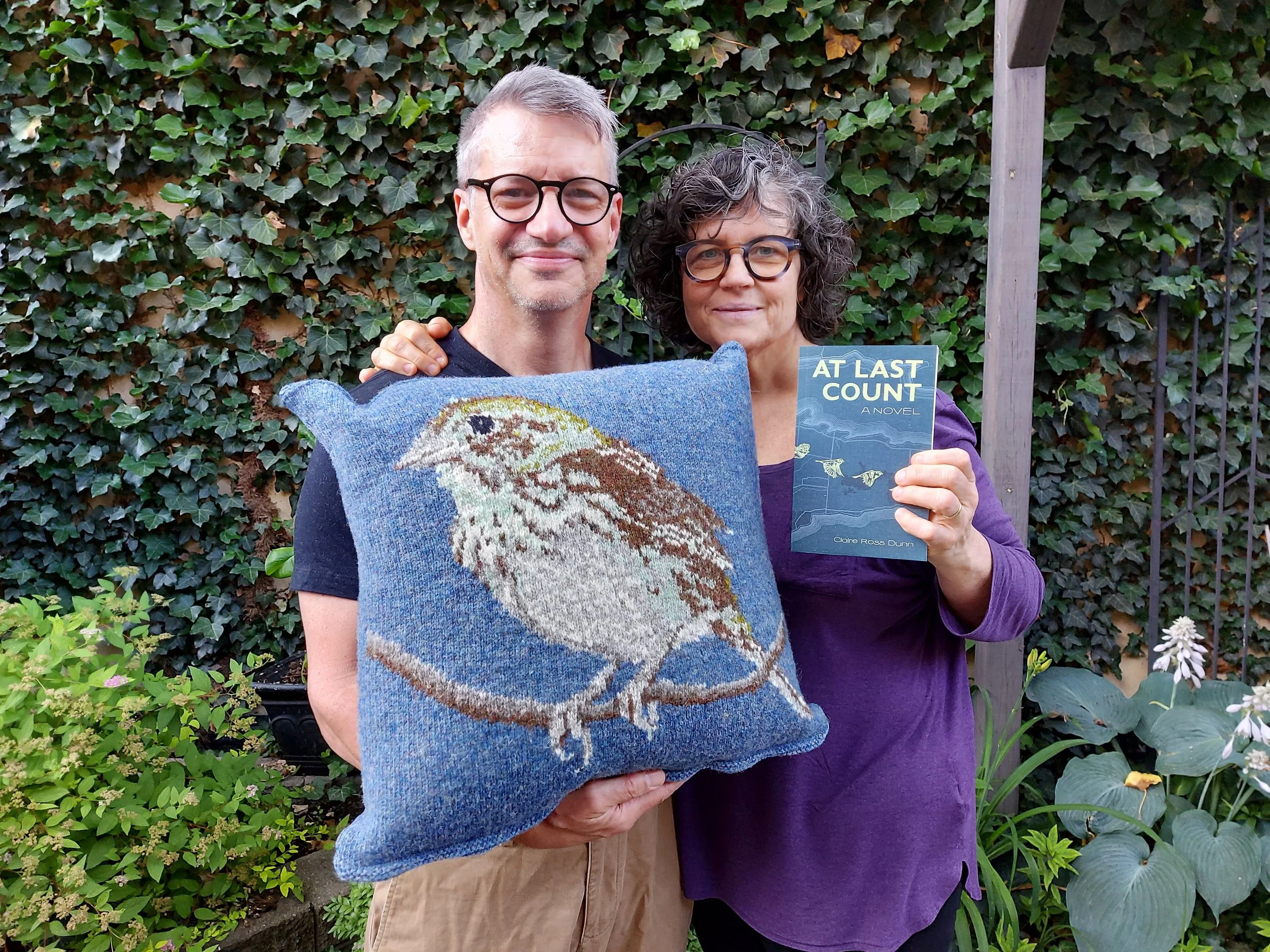 Kirk and Claire with Pillow and book 20220707.jpg