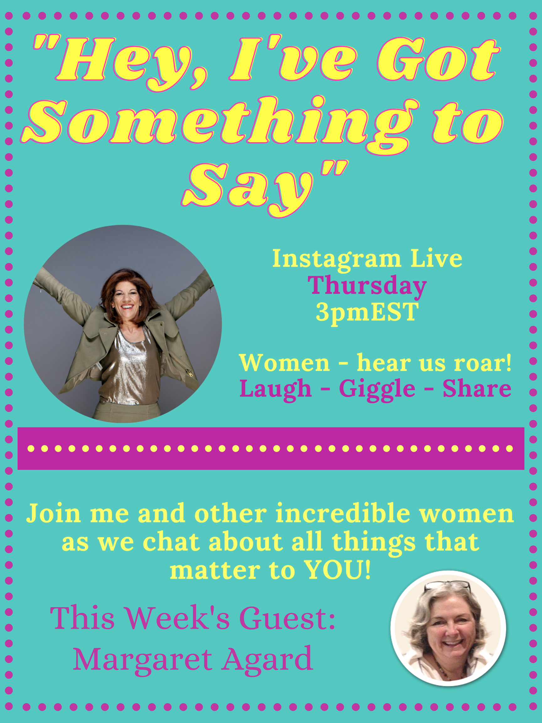 "Hey, I've Got Something to Say" 8.11.22