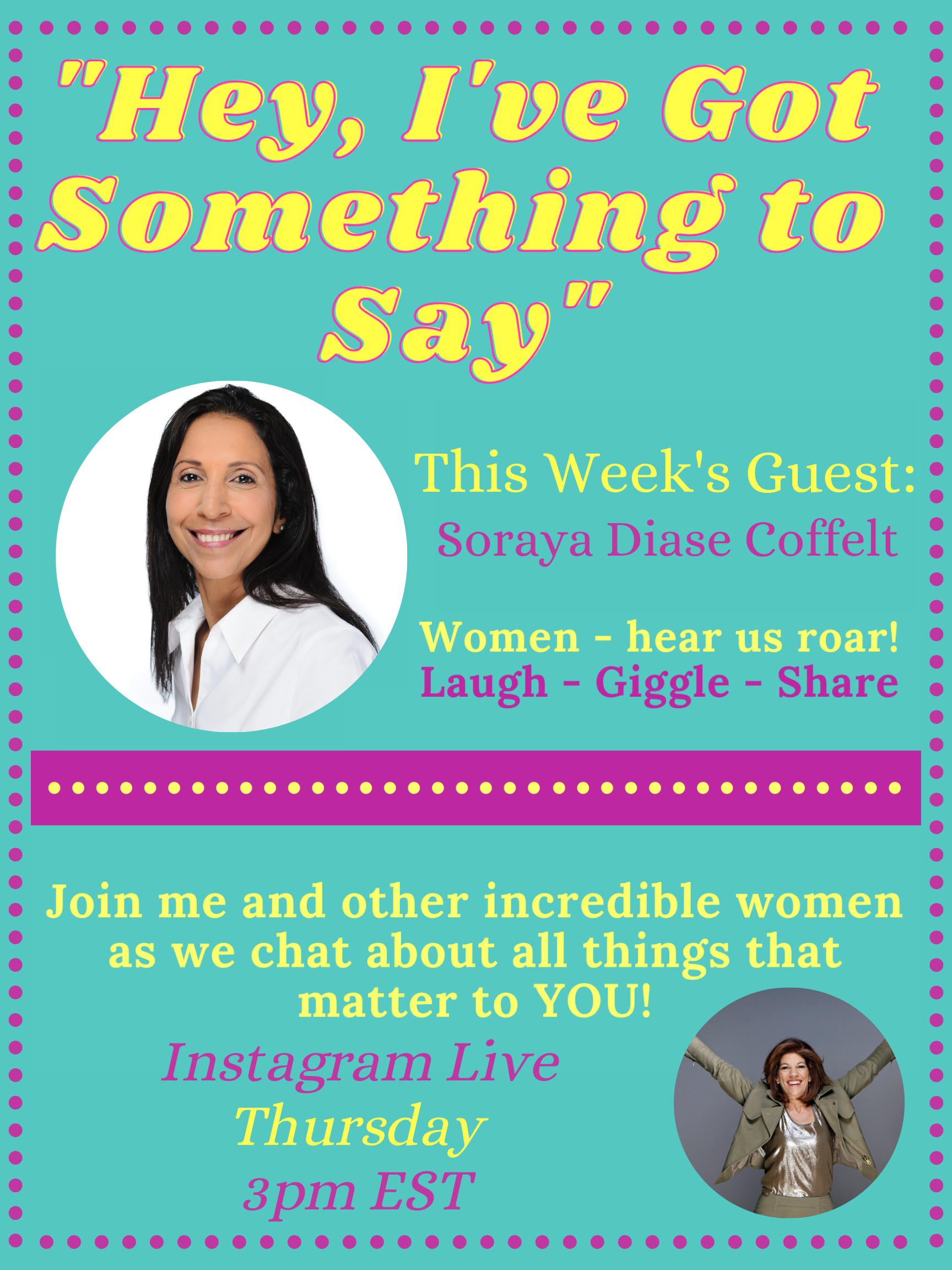 "Hey, I've Got Something to Say" 9.15.22