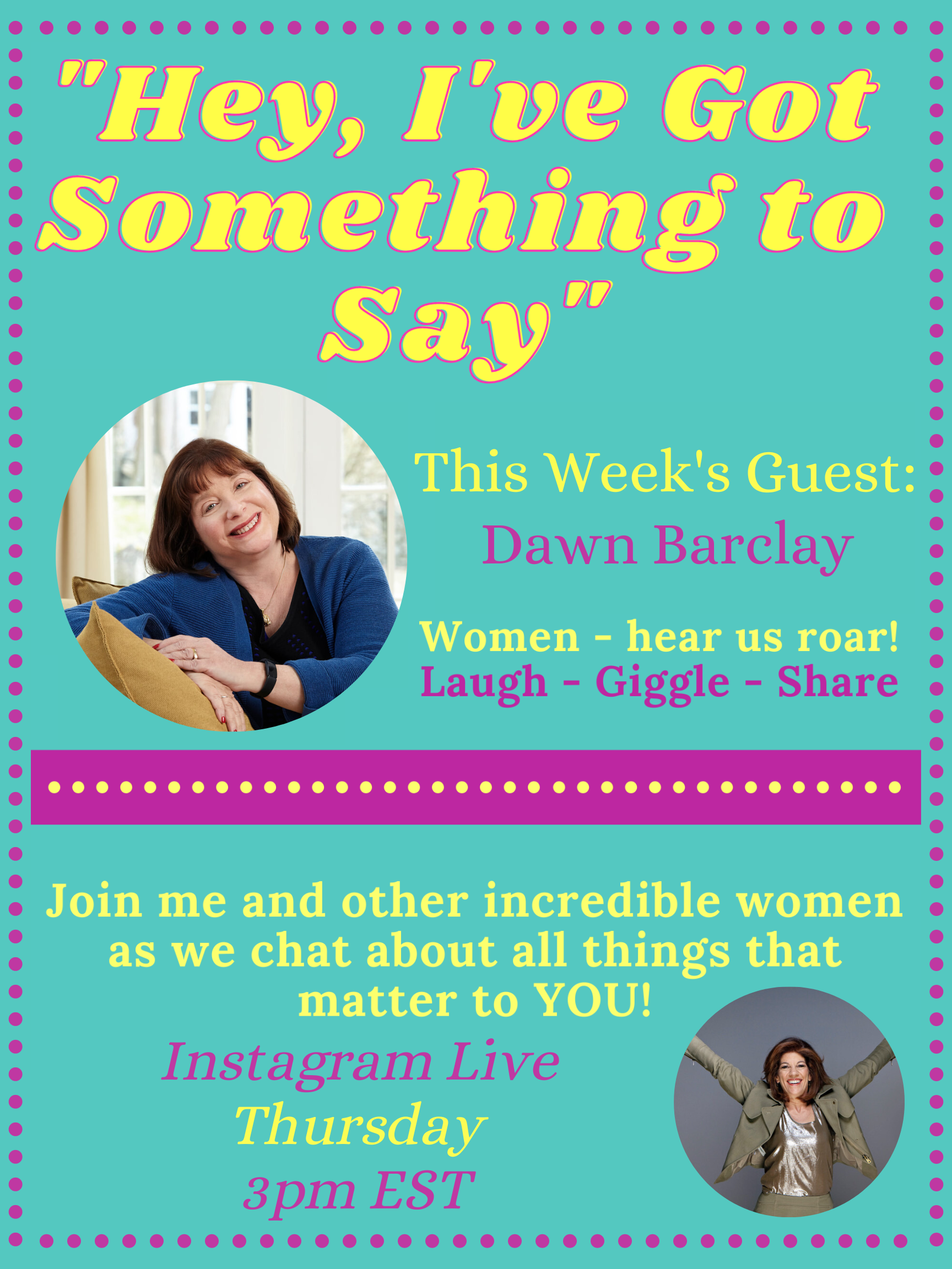 "Hey, I've Got Something to Say" 10.06.22