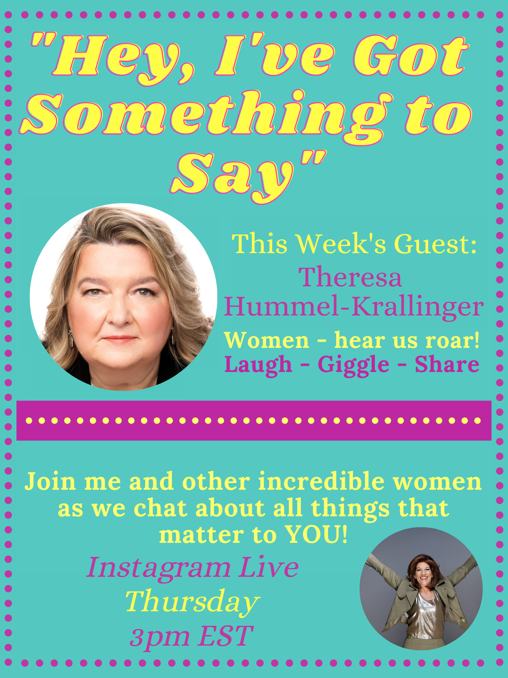"Hey, I've Got Something to Say" 12.29.22
