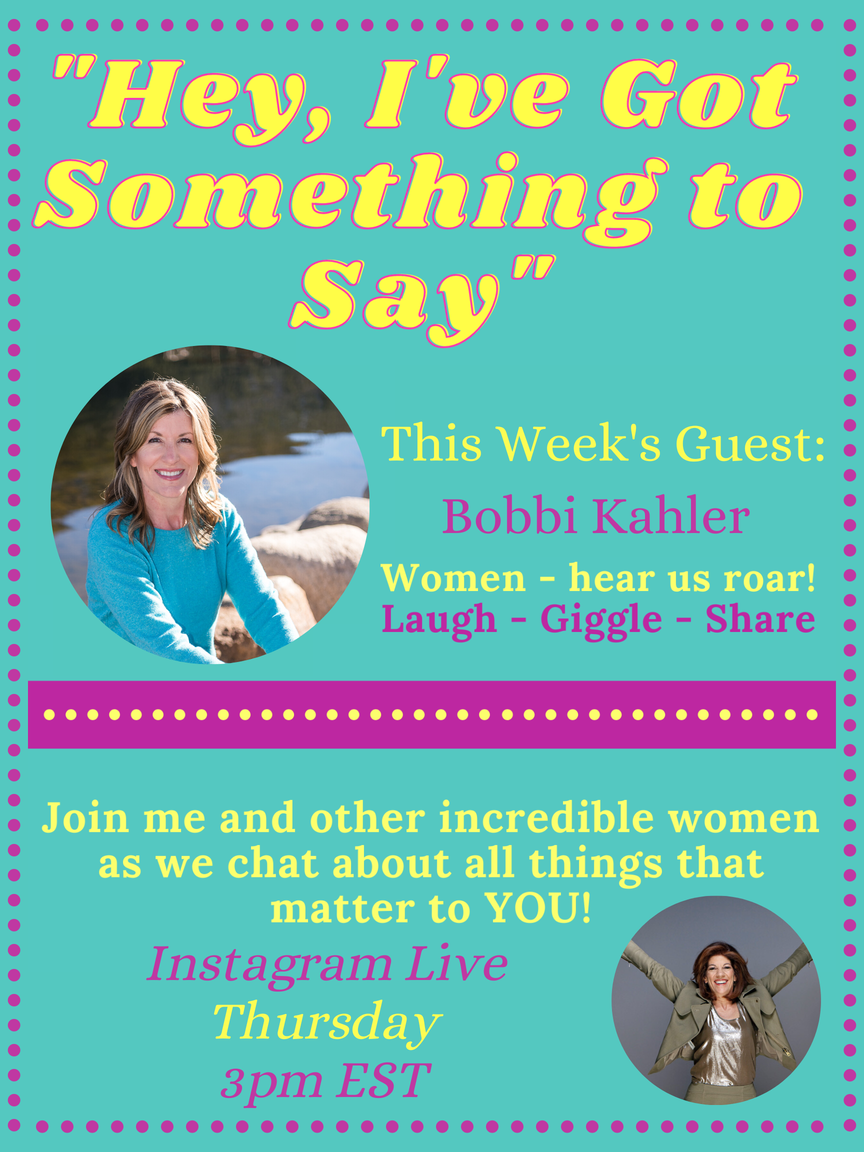 "Hey, I've Got Something to Say" 01/26/23