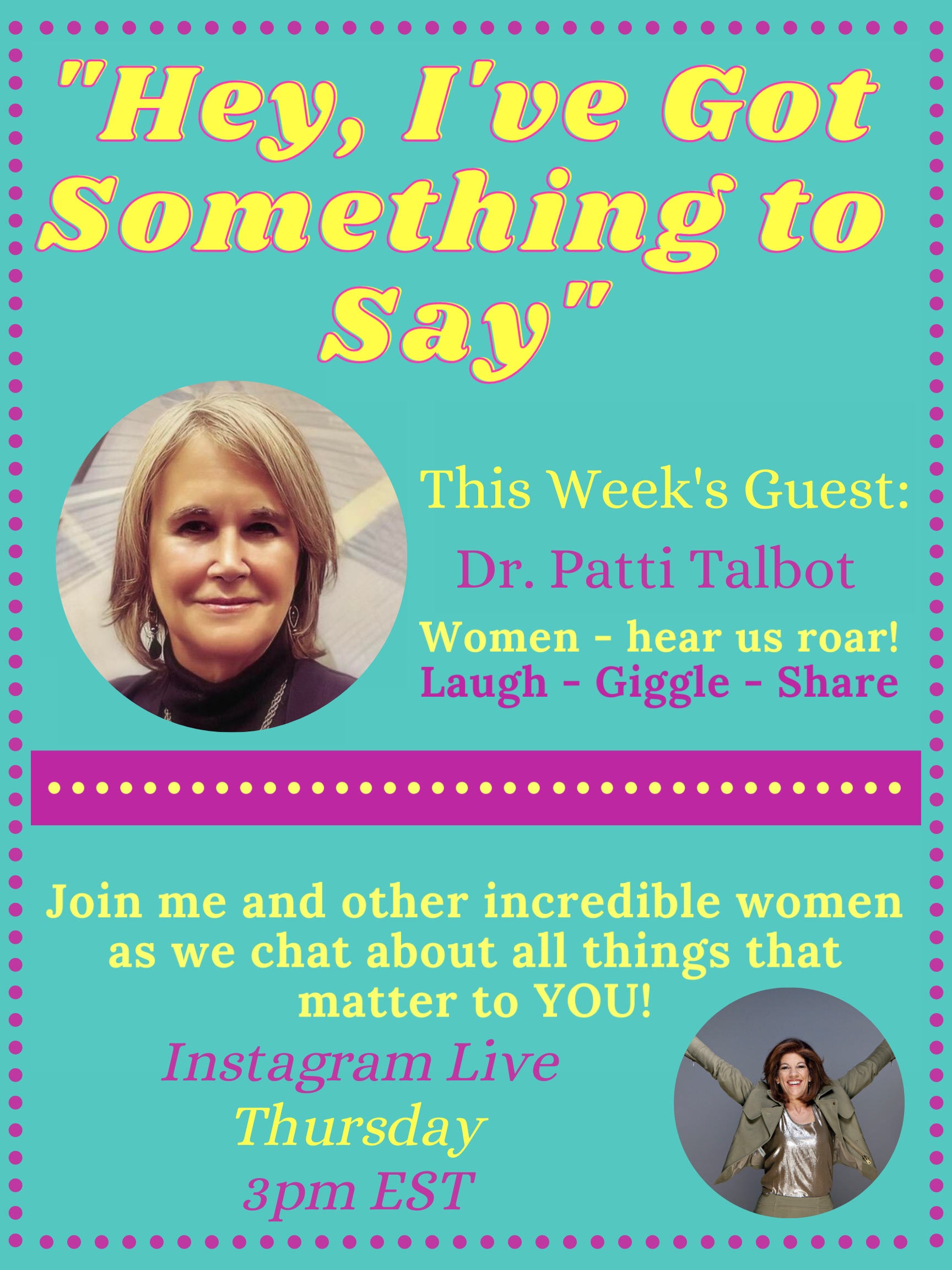 "Hey, I've Got Something to Say" 02/02/23