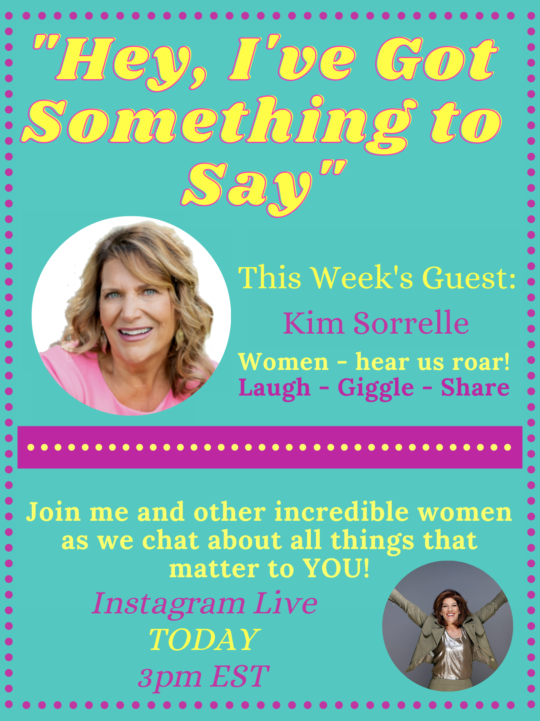 "Hey, I've Got Something to Say" 03/09/23