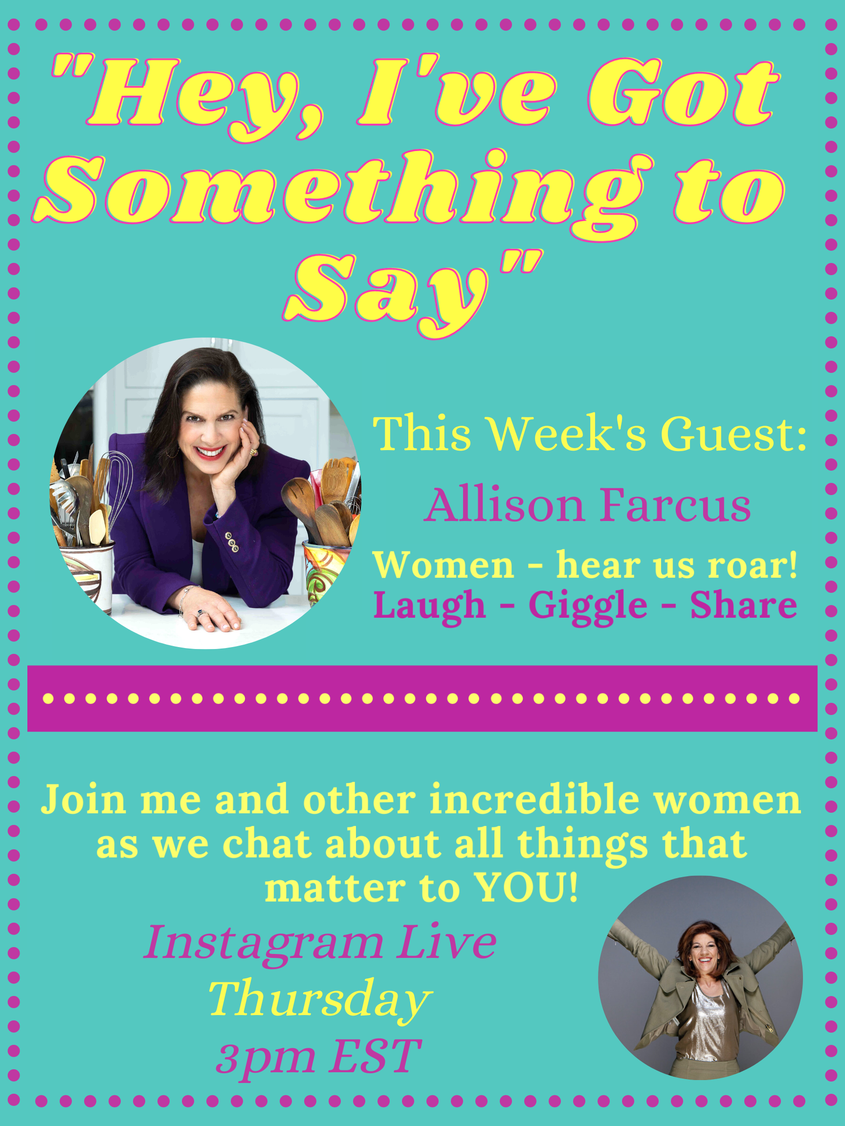 "Hey, I've Got Something to Say" 03/16/23