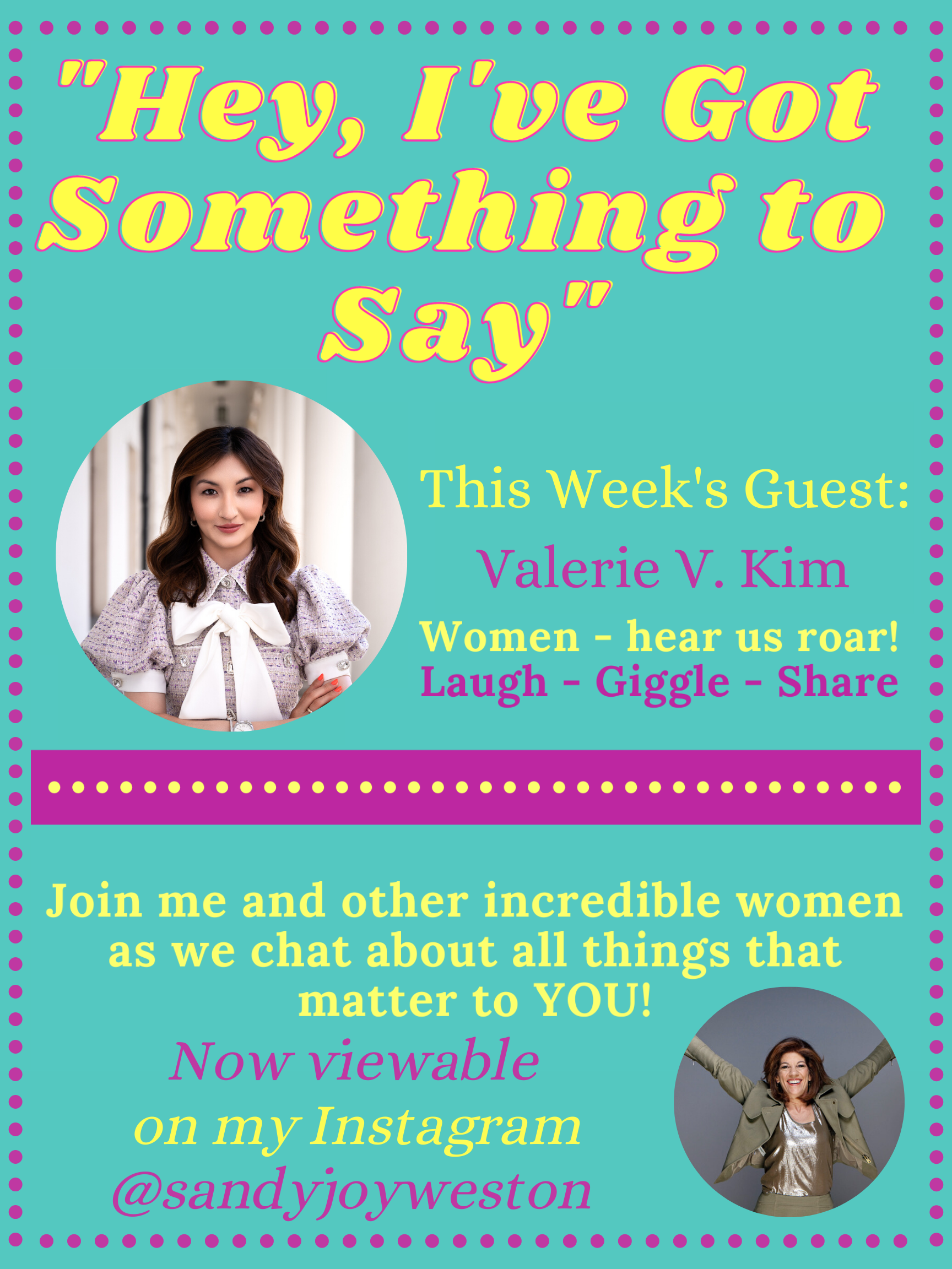 "Hey, I've Got Something to Say" 03/21/23