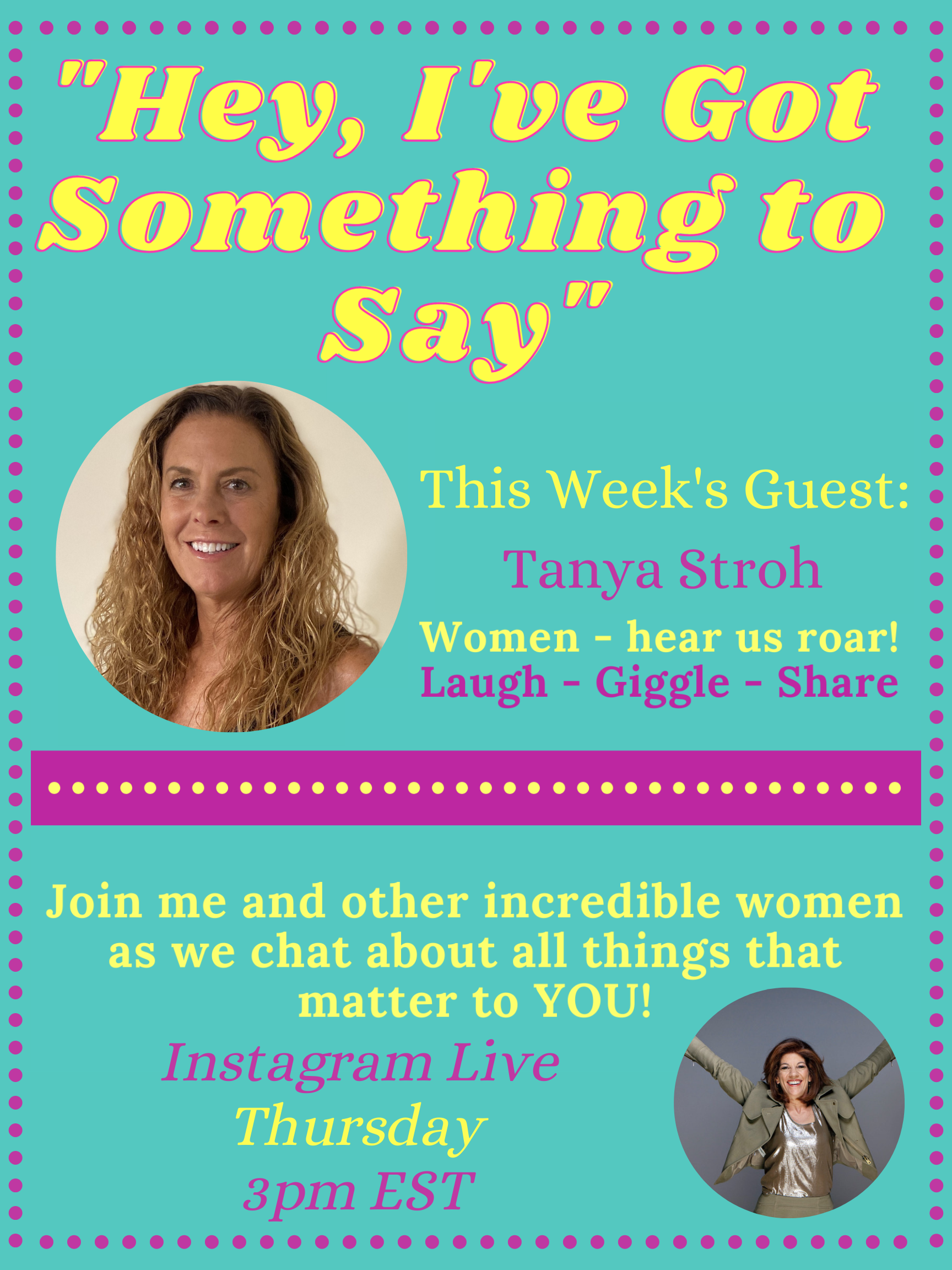 "Hey, I've Got Something to Say" 04/13/23