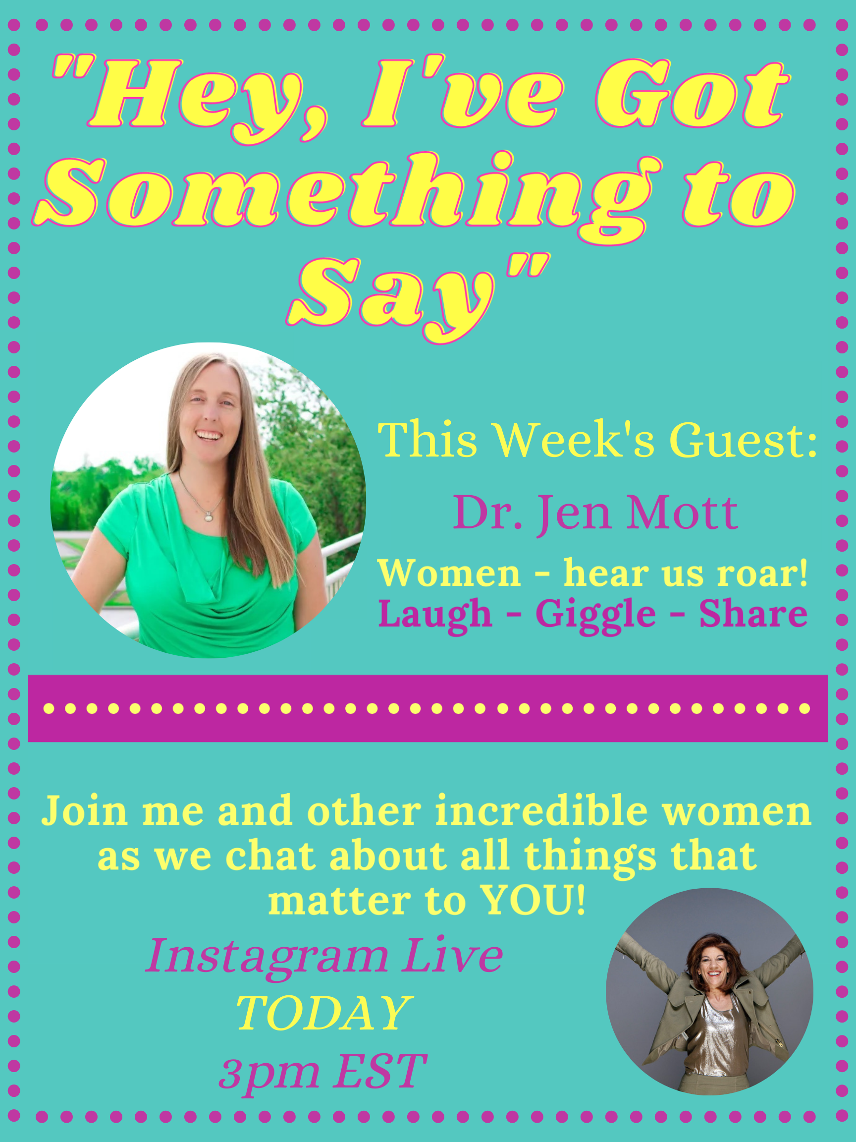 "Hey, I've Got Something to Say" 04/18/23