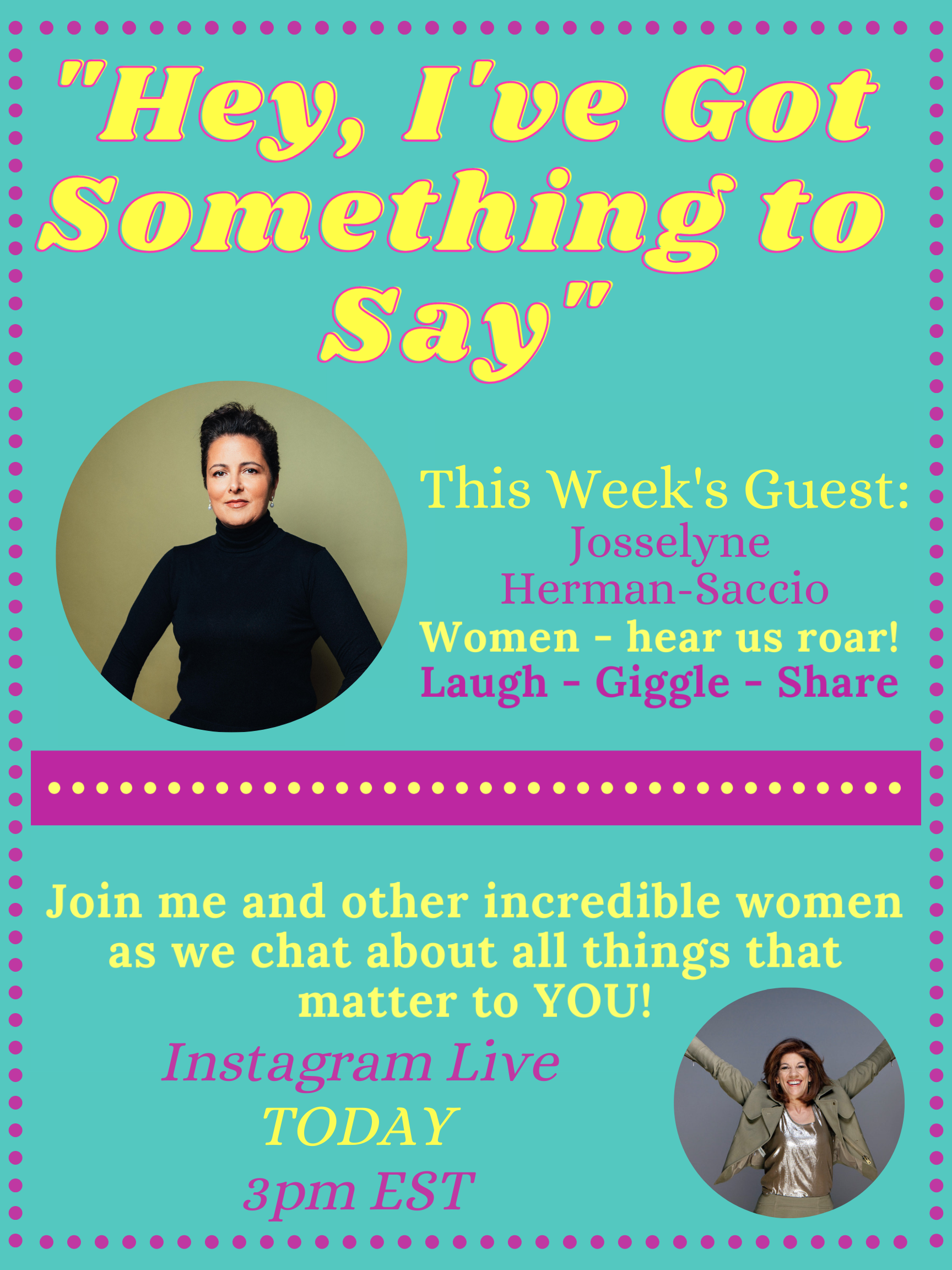 "Hey, I've Got Something to Say" 04/27/23