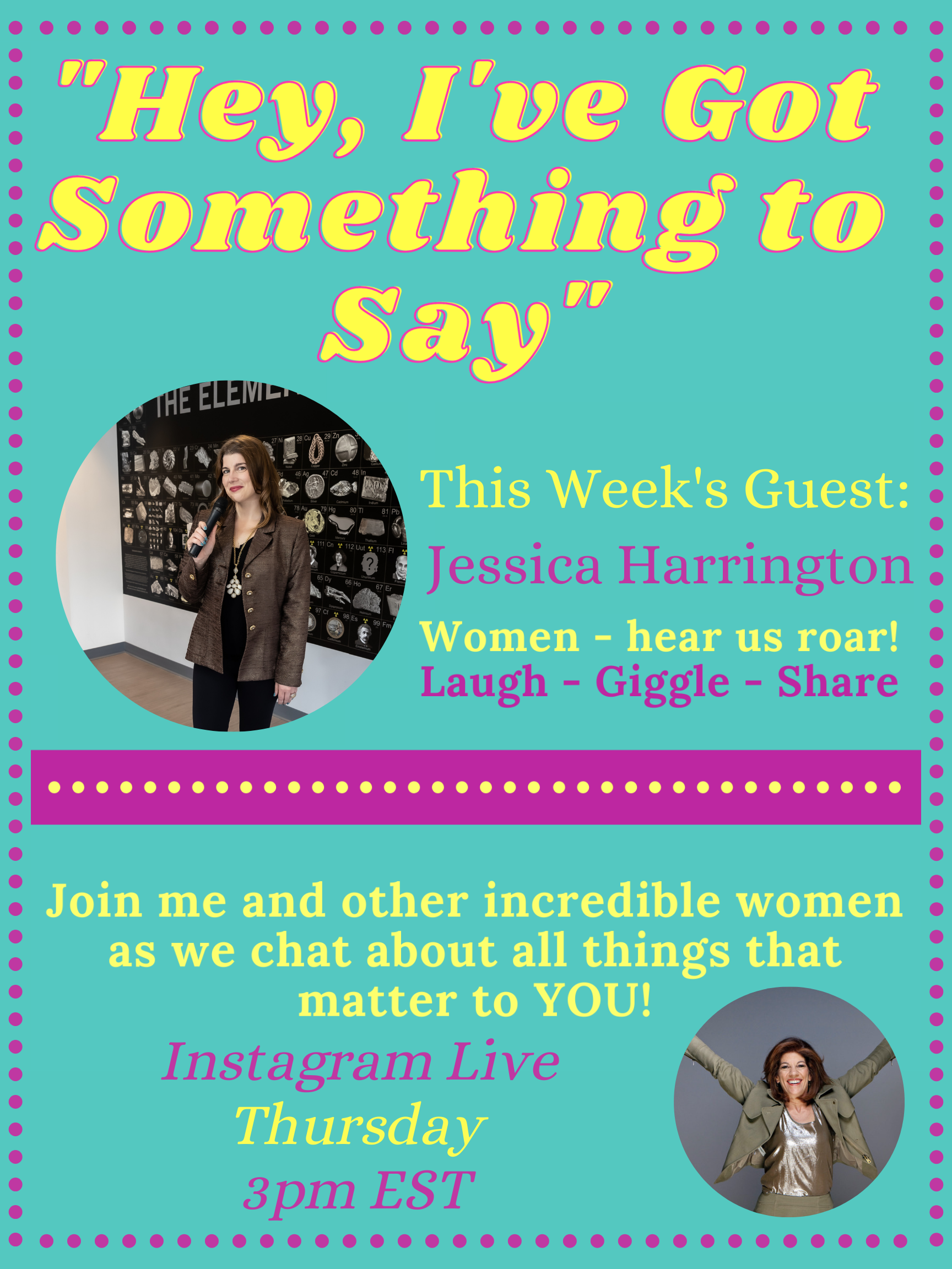 "Hey, I've Got Something to Say" 05/04/23