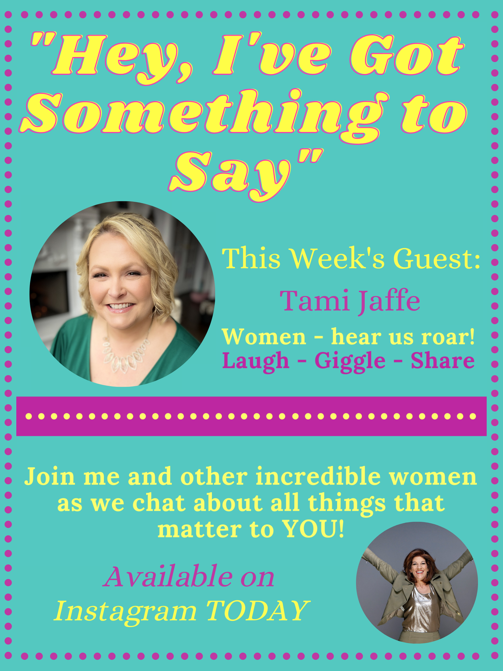 "Hey, I've Got Something to Say" 05/18/23