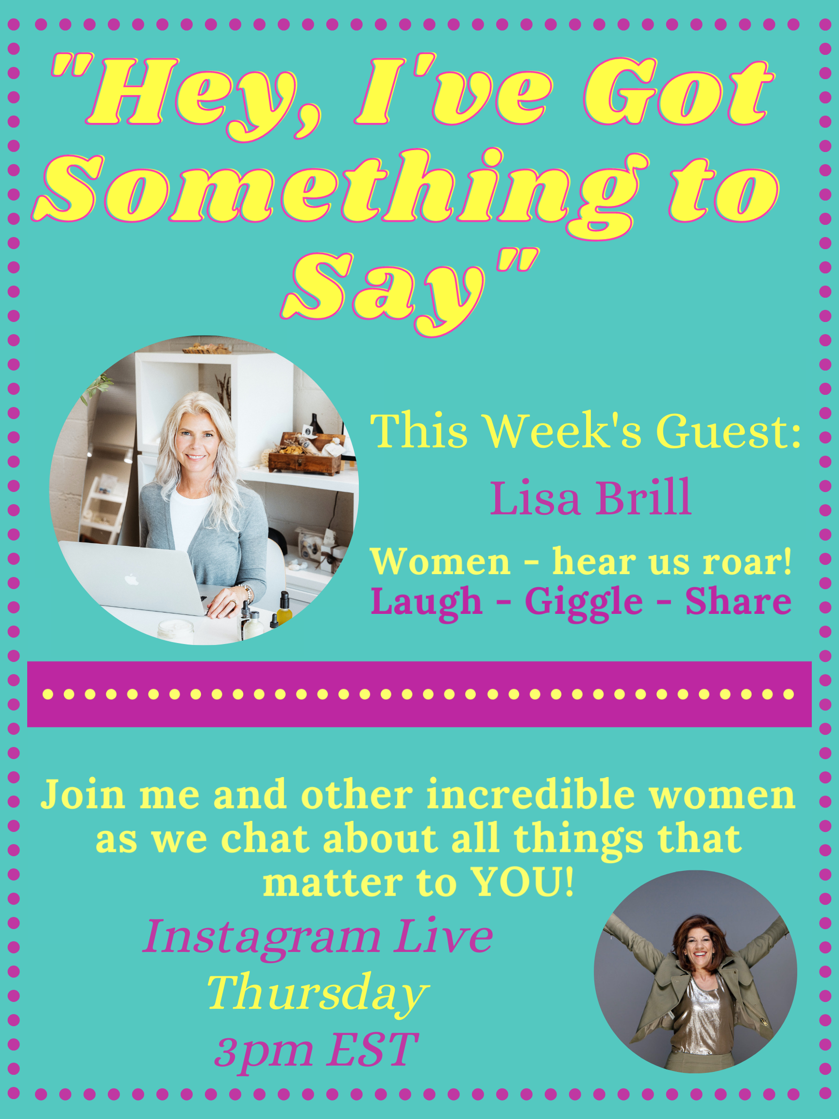 "Hey, I've Got Something to Say" 05/25/23