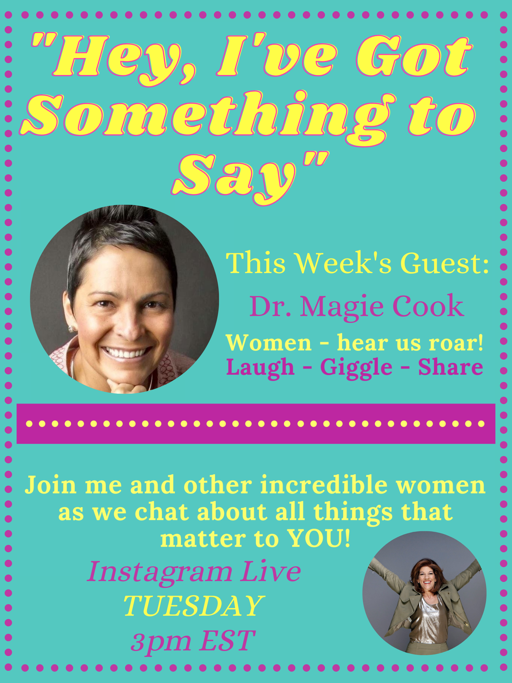 "Hey, I've Got Something to Say" 05/30/23