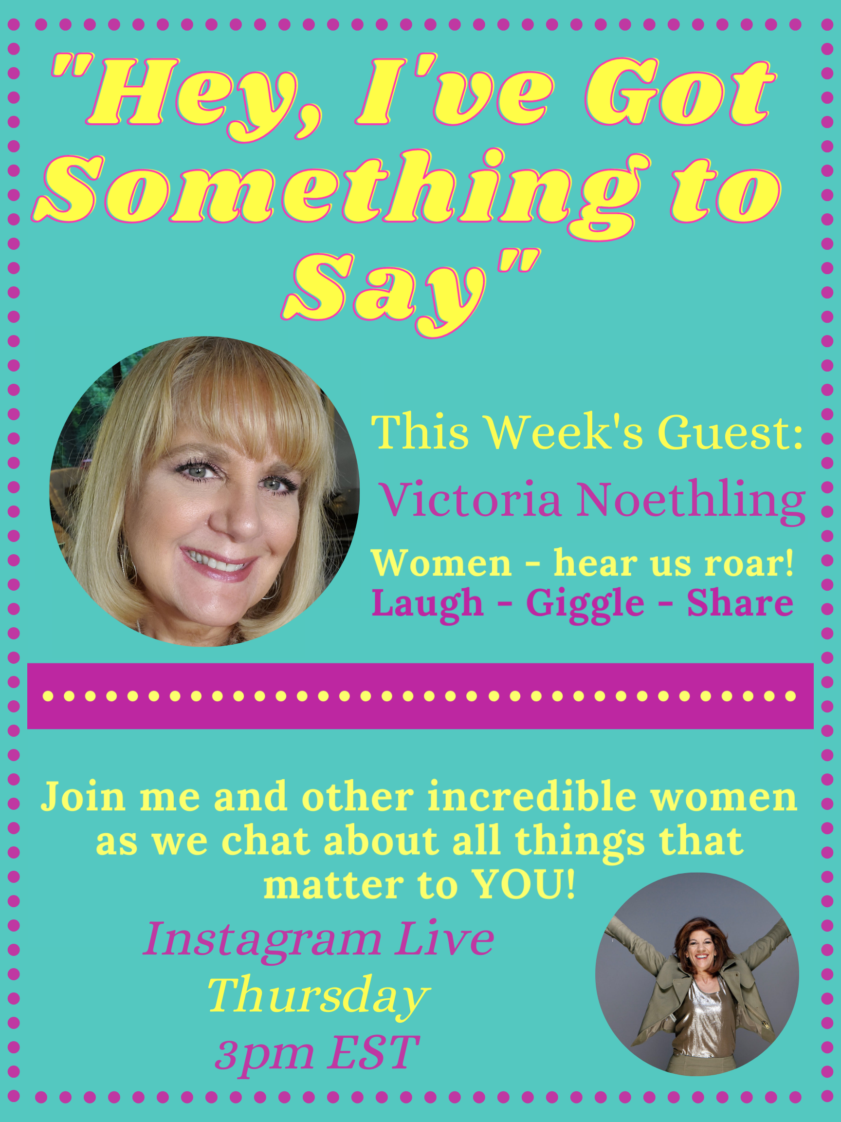 "Hey, I've Got Something to Say" 07/13/23