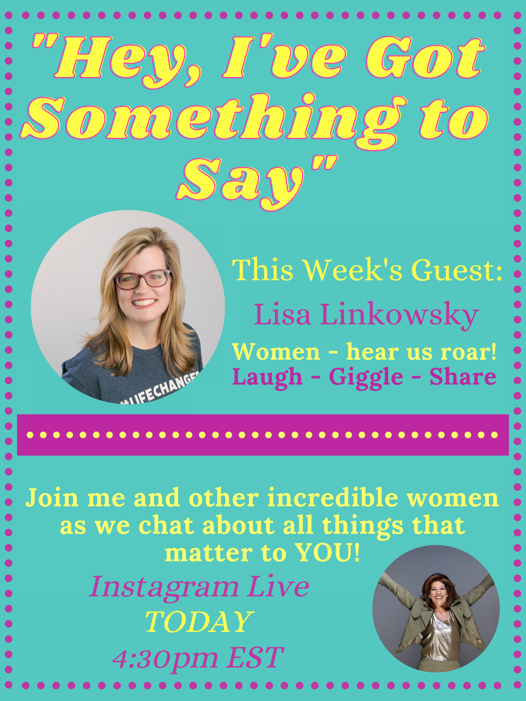 "Hey, I've Got Something to Say" 08/24/23