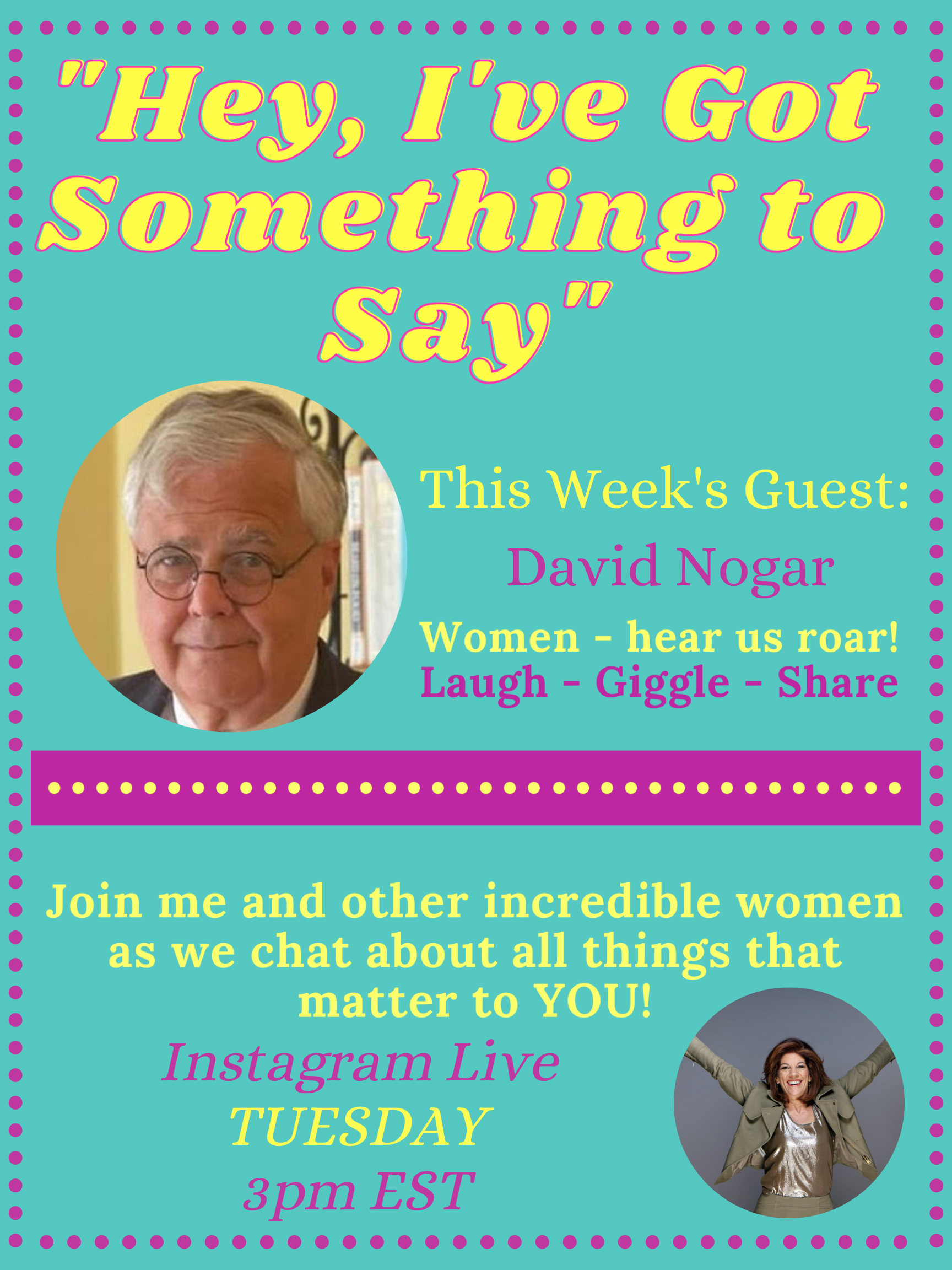 "Hey, I've Got Something to Say" 09/12/23