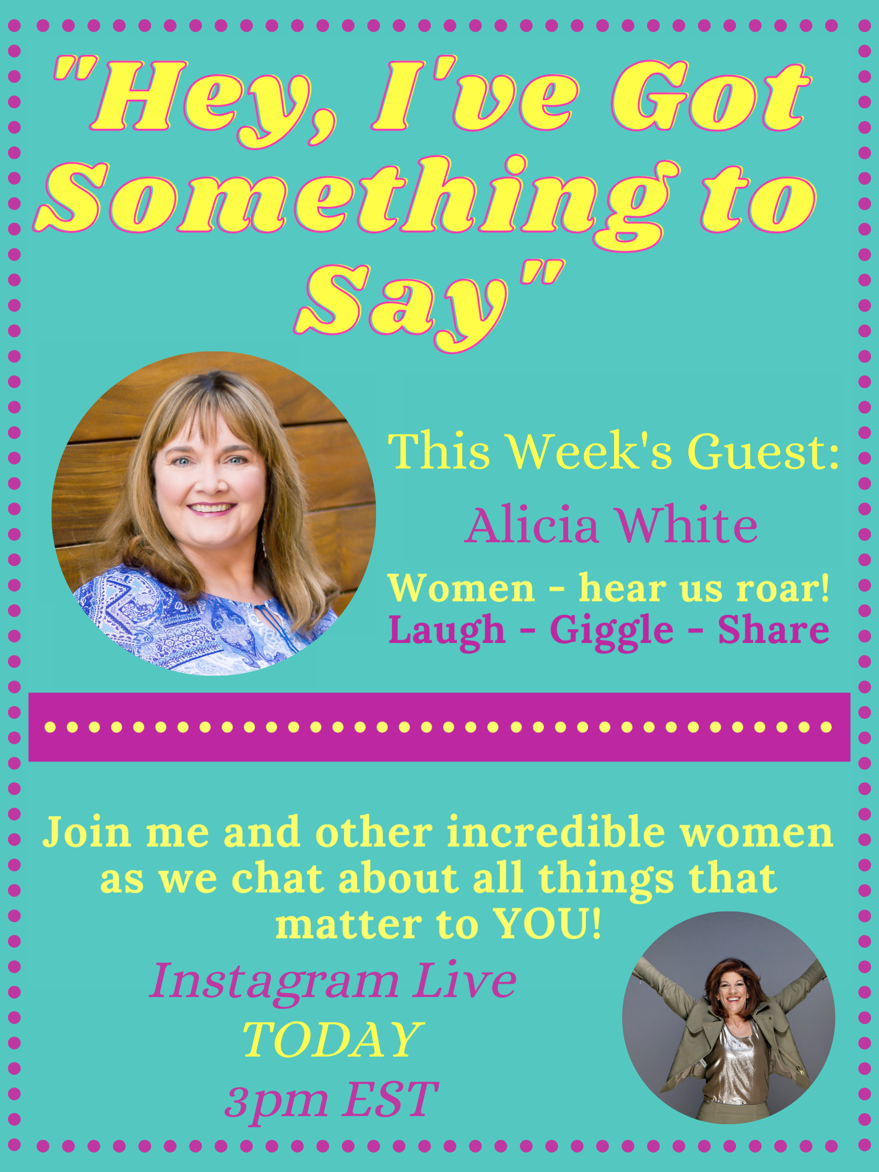 "Hey, I've Got Something to Say" with Alicia White