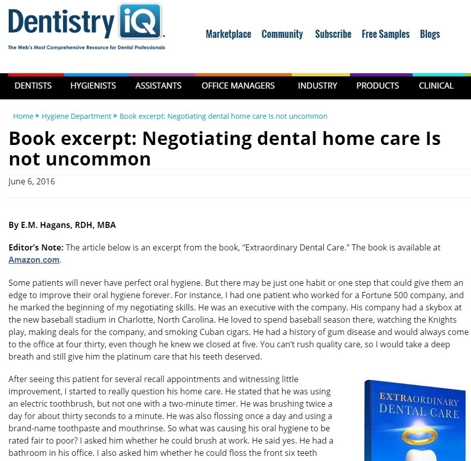 Featured In: Dentistry iQ