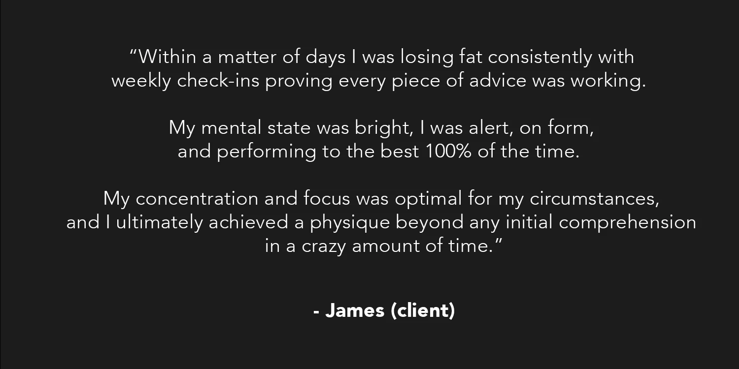 Client Testimonials and Praise | Body Composition Specialist | Coach Jake Carter, UK