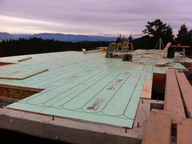 New Home Construction, Vancouver Island