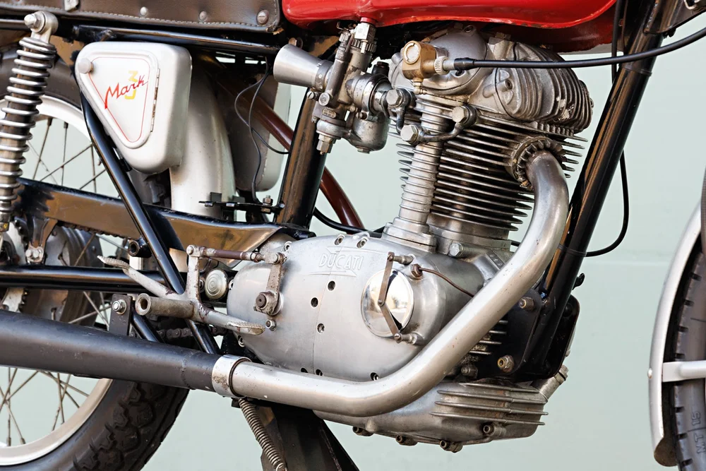 Rotor De Roue Polaire Ducati 250 Diana Mark 3 - Pièce D'origine Italie (1961-1966)